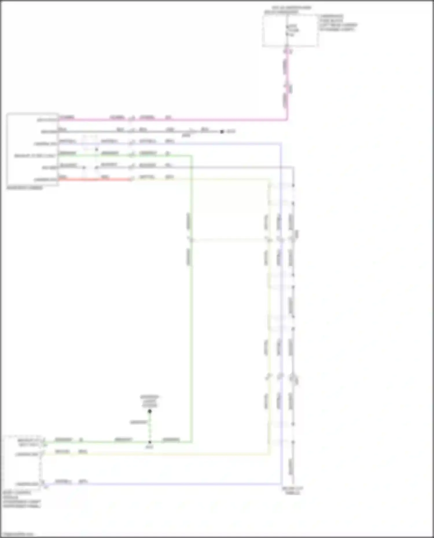 Wiring diagram vio/brn for Chevrolet Spark M300 facelift (2016-2024) (6 of 6)