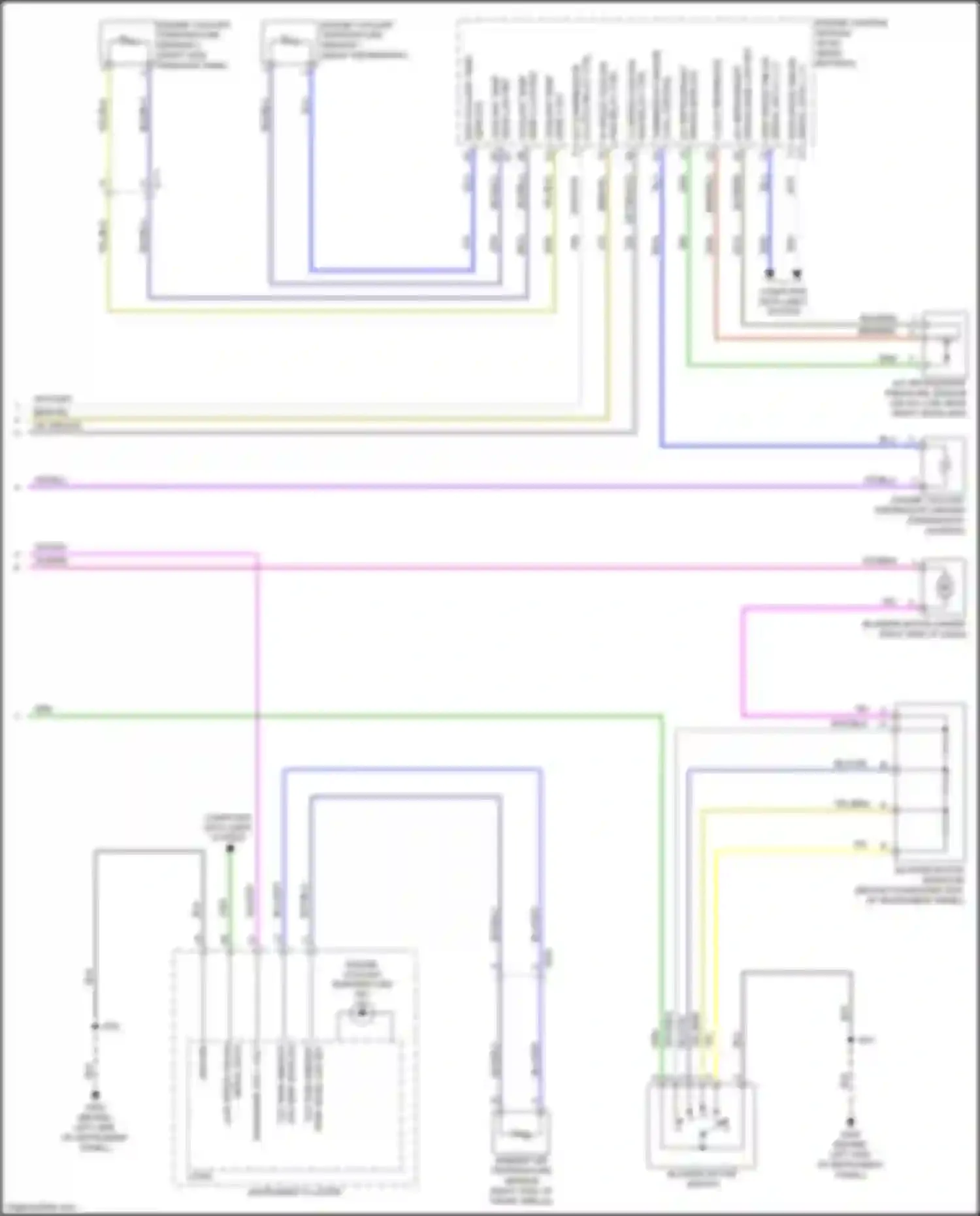 Wiring diagram vio/brn for Chevrolet Spark M300 facelift (2016-2024) (2 of 6)