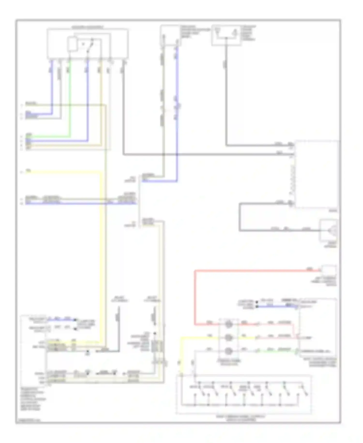 Spark Chevrolet M300 (2009-2016): Radio circuit (2 of 2)