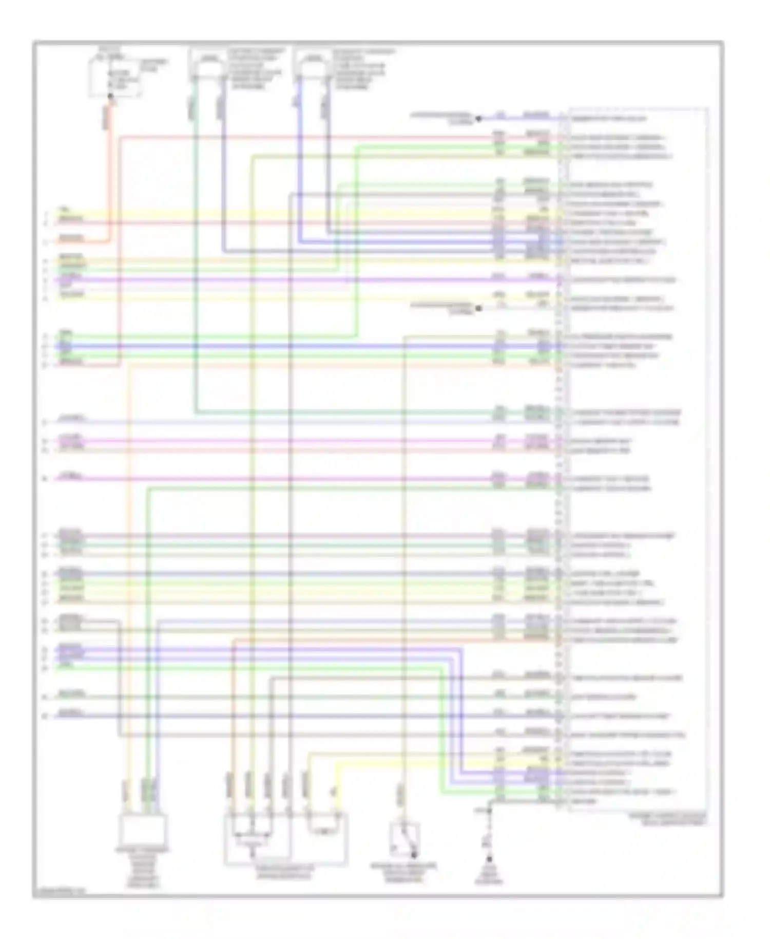 Wiring diagram battery fuse for Chevrolet Spark M300 (2009-2016) (2 of 2)