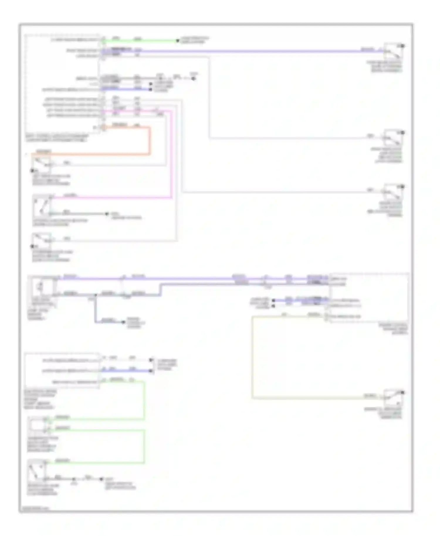 Wiring diagram engine controls system for Chevrolet Spark M300 (2009-2016)