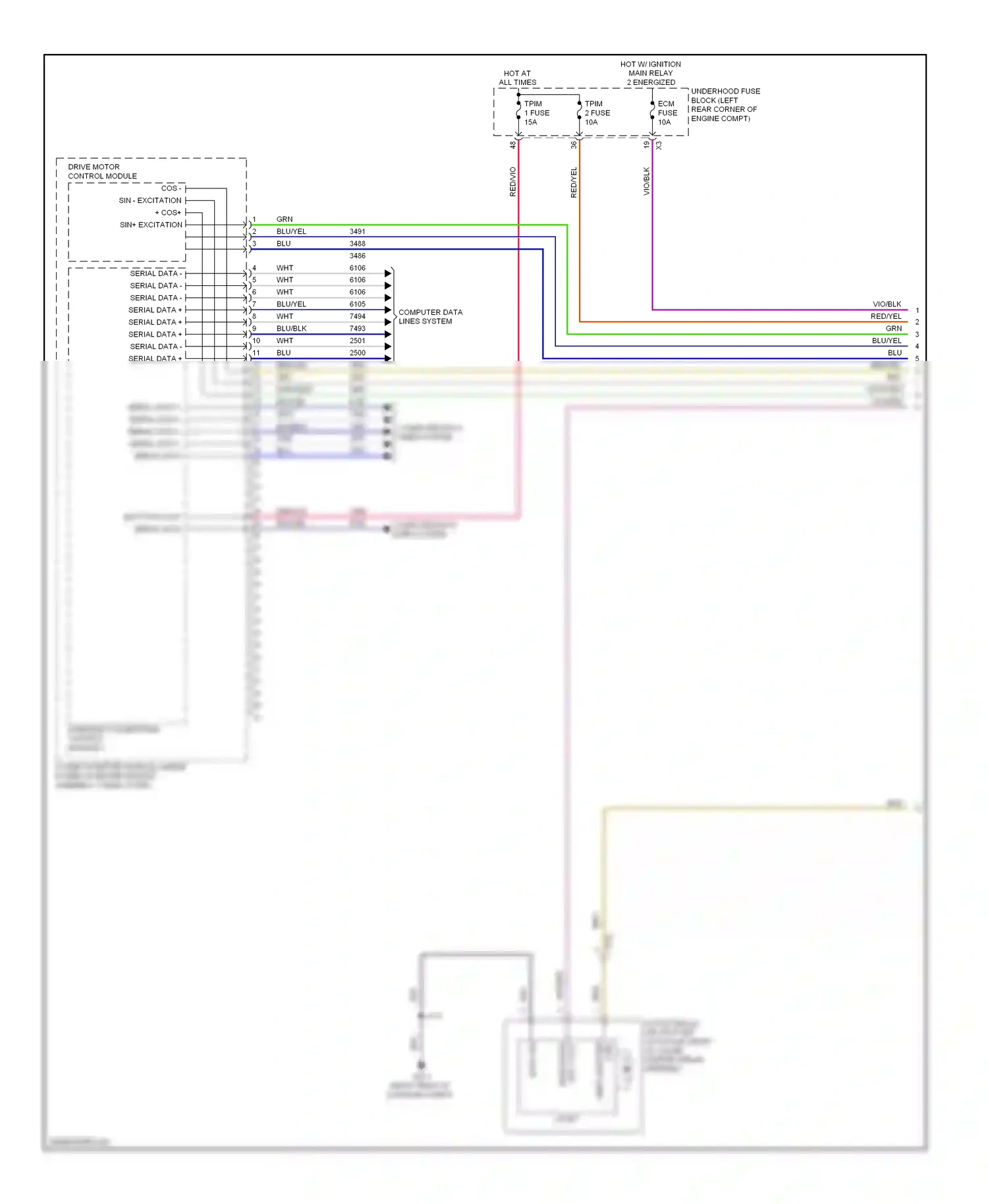 Wiring diagram brn for Chevrolet Spark M300 (2009-2016) (7 of 26)