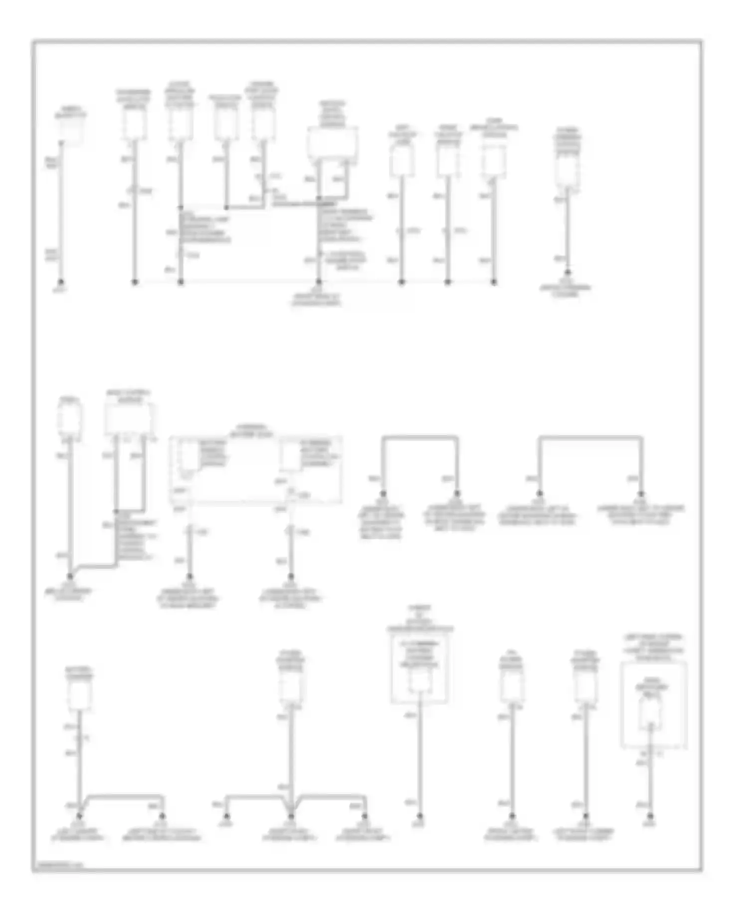 Wiring diagram right tail/stop module for Chevrolet Spark M300 (2009-2016)