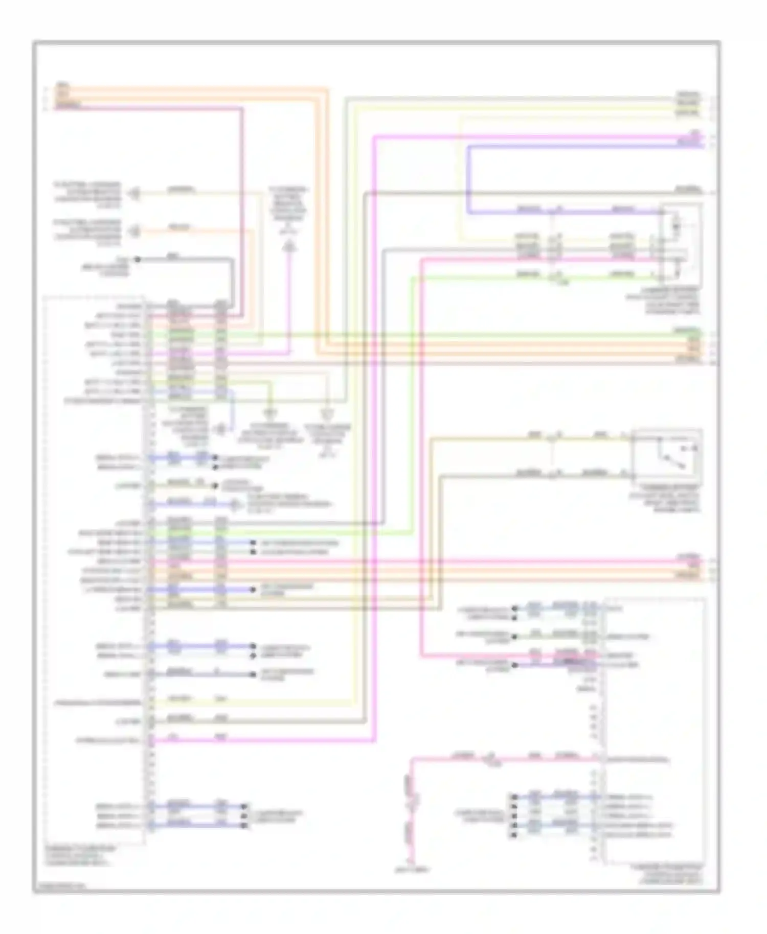 Wiring diagram door switch signal for Chevrolet Spark M300 (2009-2016) (1 of 1)