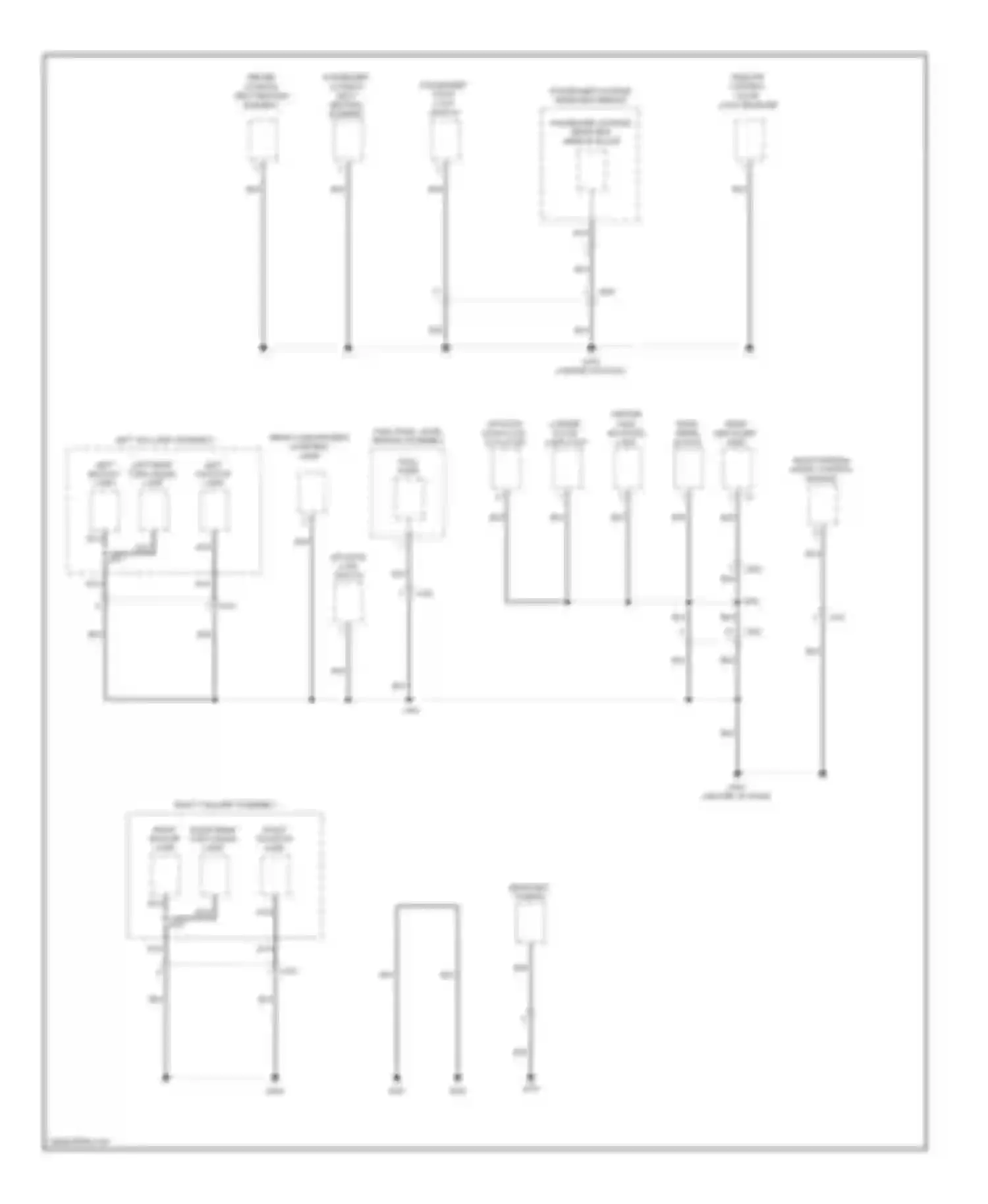 Wiring diagram left backup lamp for Chevrolet Spark M300 (2009-2016)