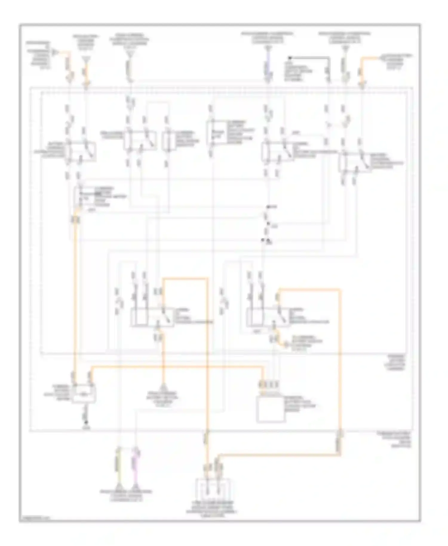 Wiring diagram battery charging system negative contactor for Chevrolet Spark M300 (2009-2016)