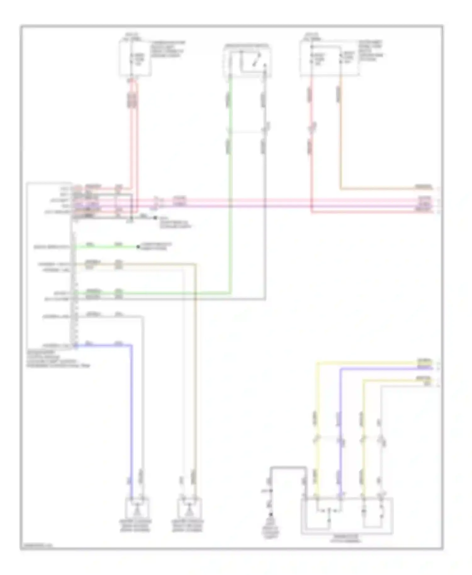 Wiring diagram computer data lines system for Chevrolet Spark M300 (2009-2016)