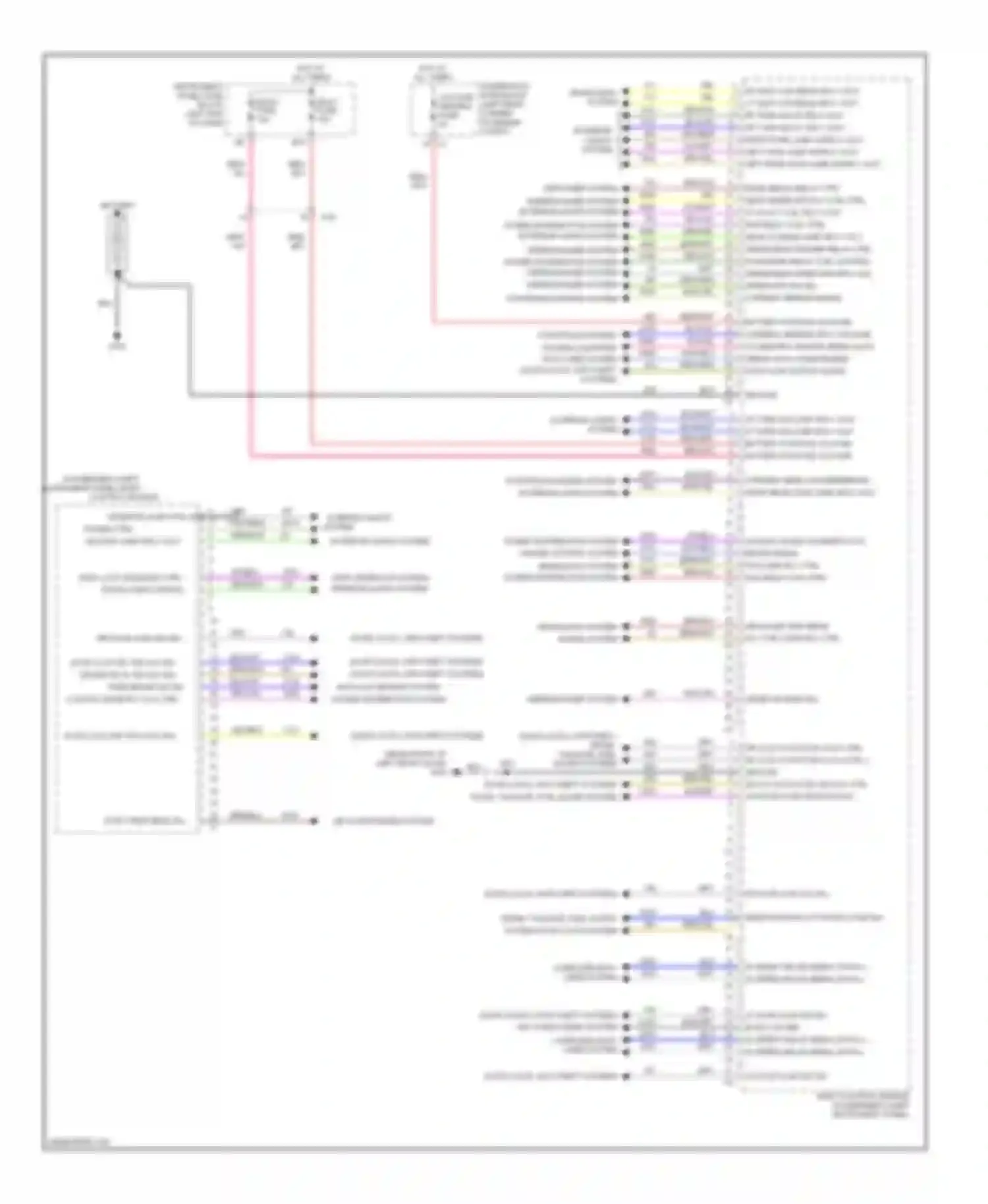 Wiring diagram 13 22 serial data - serial data + for Chevrolet Spark M300 (2009-2016)