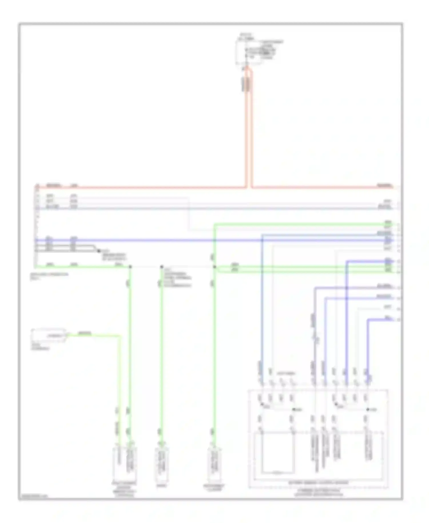 Wiring diagram lo spd gmlan serial data for Chevrolet Spark M300 (2009-2016)