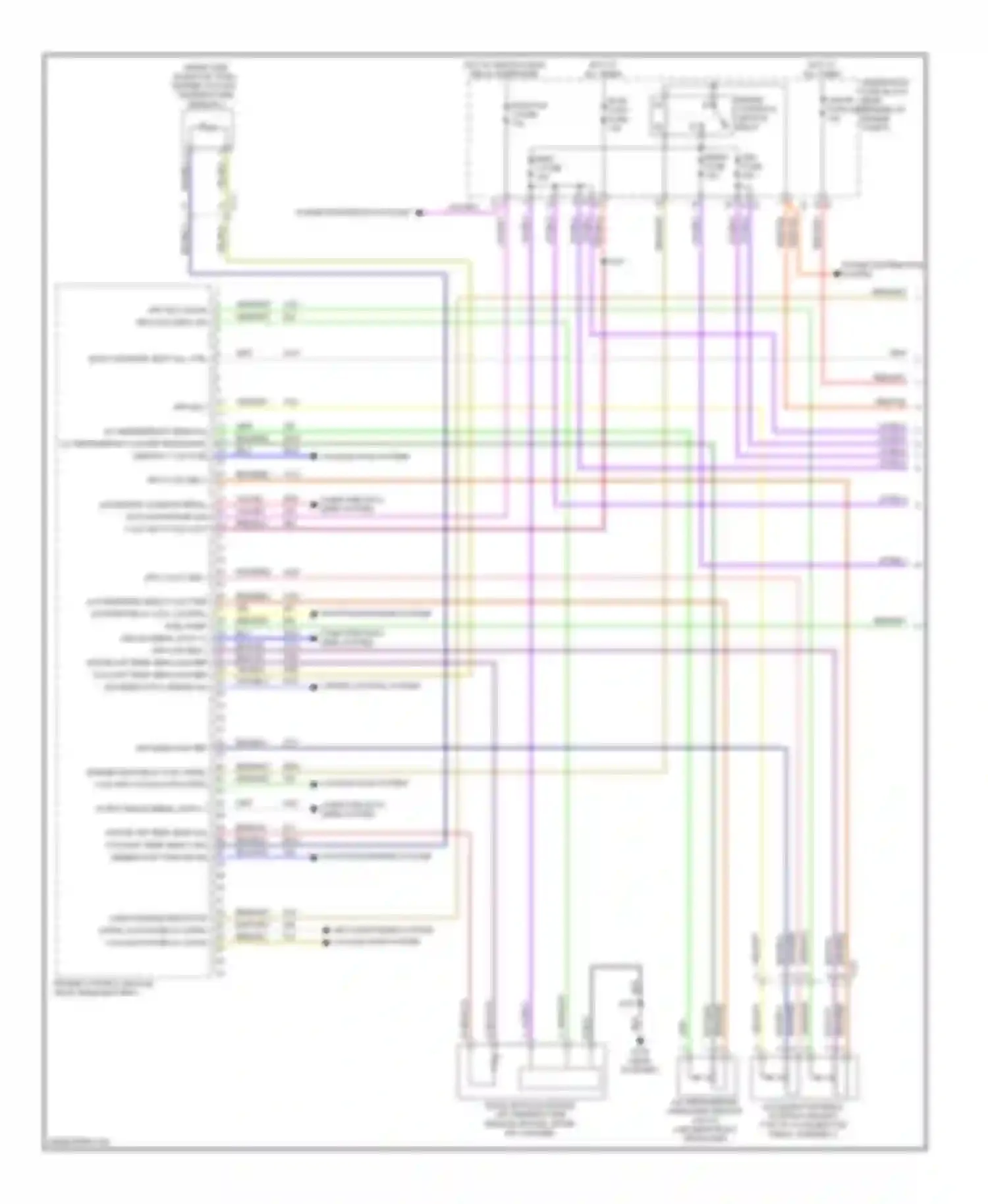 Wiring diagram hi spd gmlan serial data for Chevrolet Spark M300 (2009-2016)