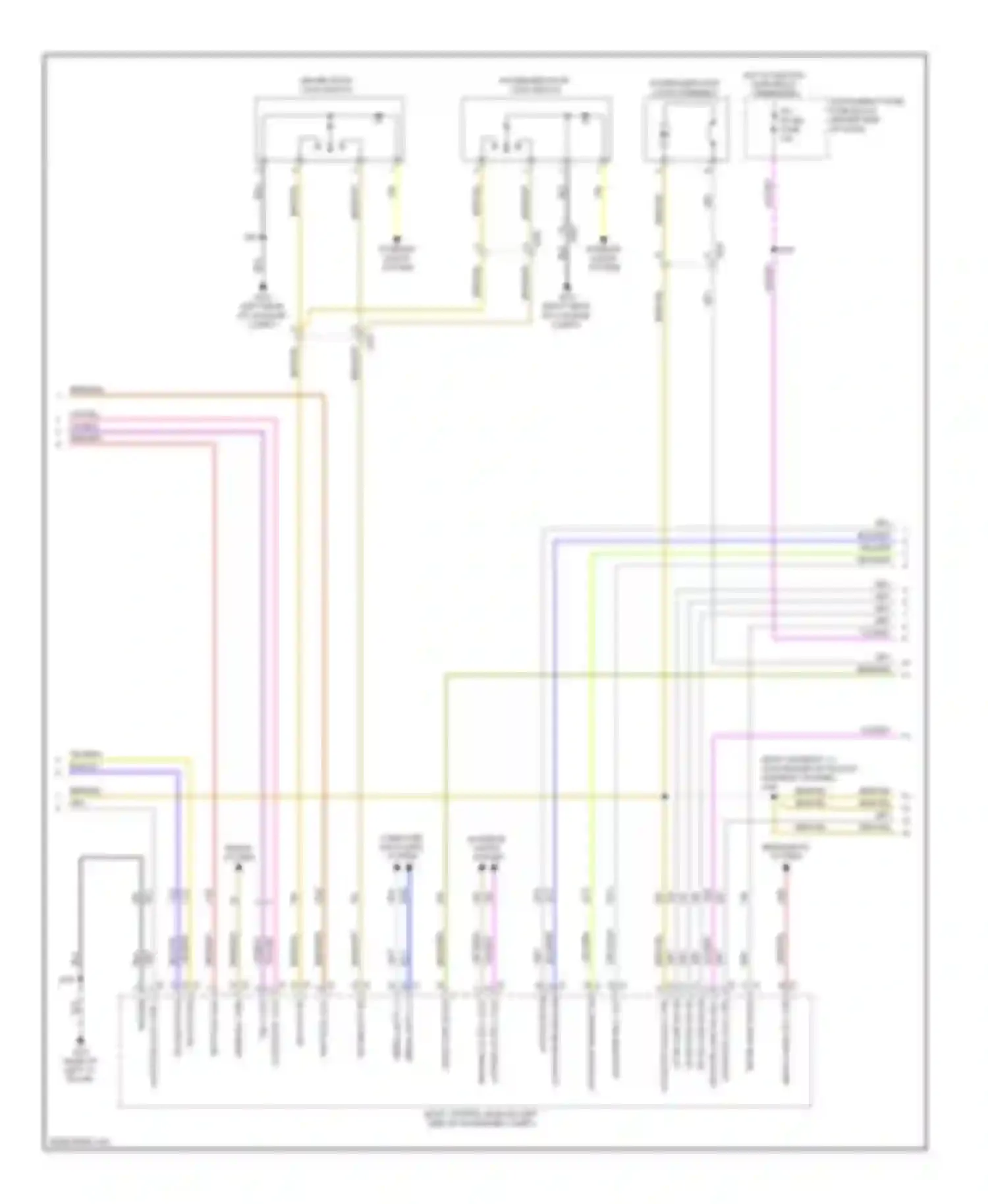 Wiring diagram computer data lines system for Chevrolet Spark M300 (2009-2016)