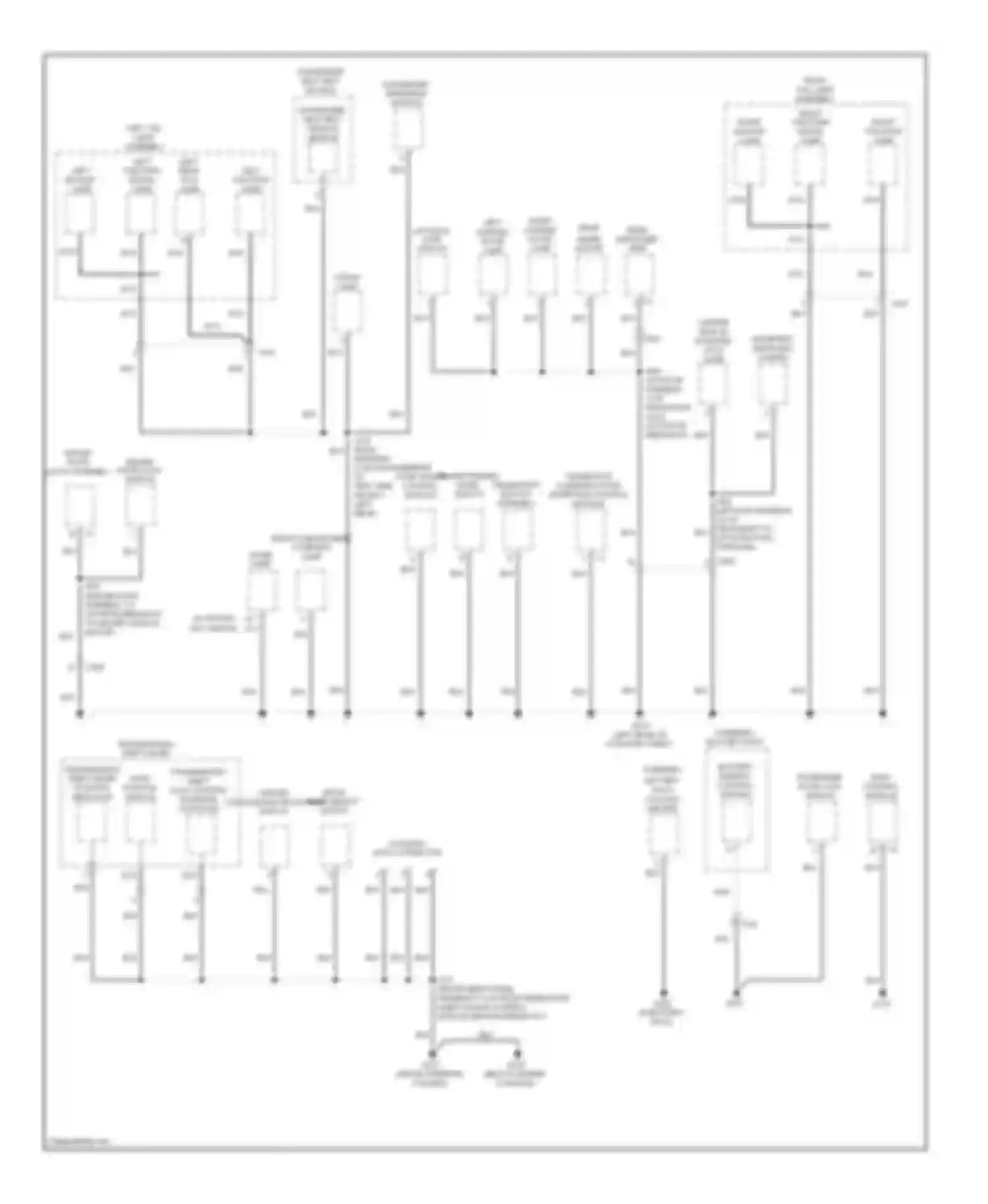 Wiring diagram telematics communication interface control module for Chevrolet Spark M300 (2009-2016)