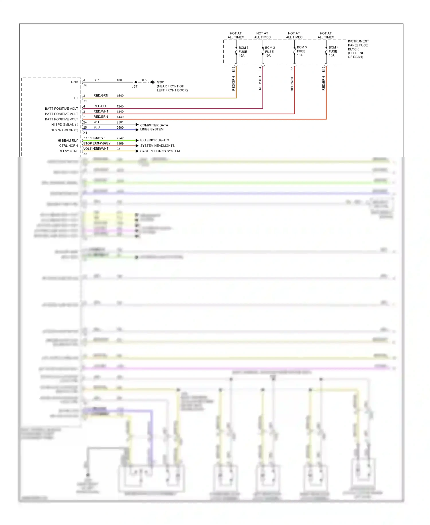 Chevrolet Spark M300 (2009-2016) red/blu wiring diagram  (5 of 14)
