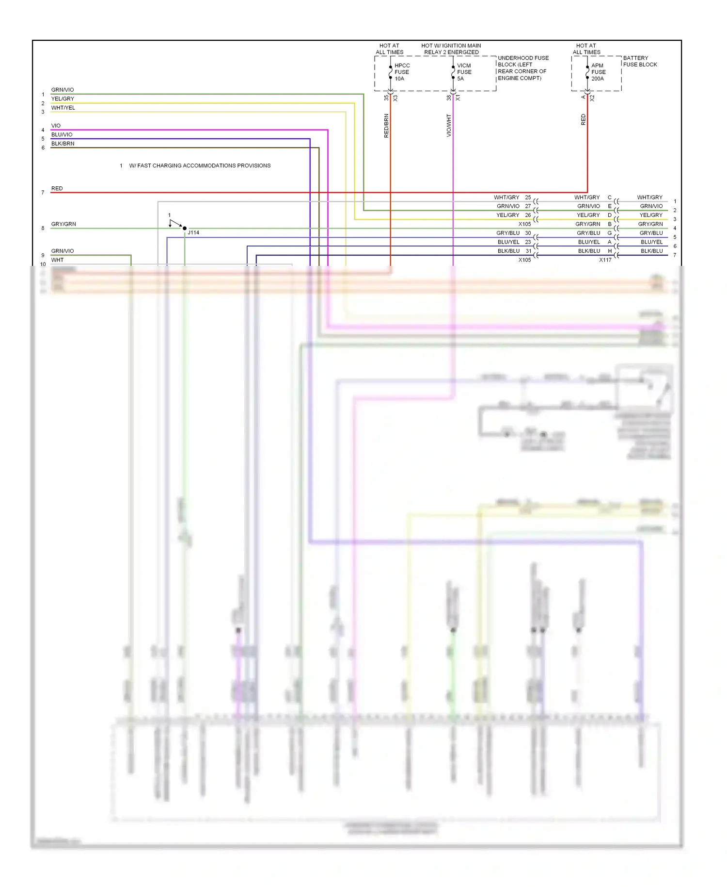Wiring diagram vio/blu for Chevrolet Spark M300 (2009-2016) (10 of 19)