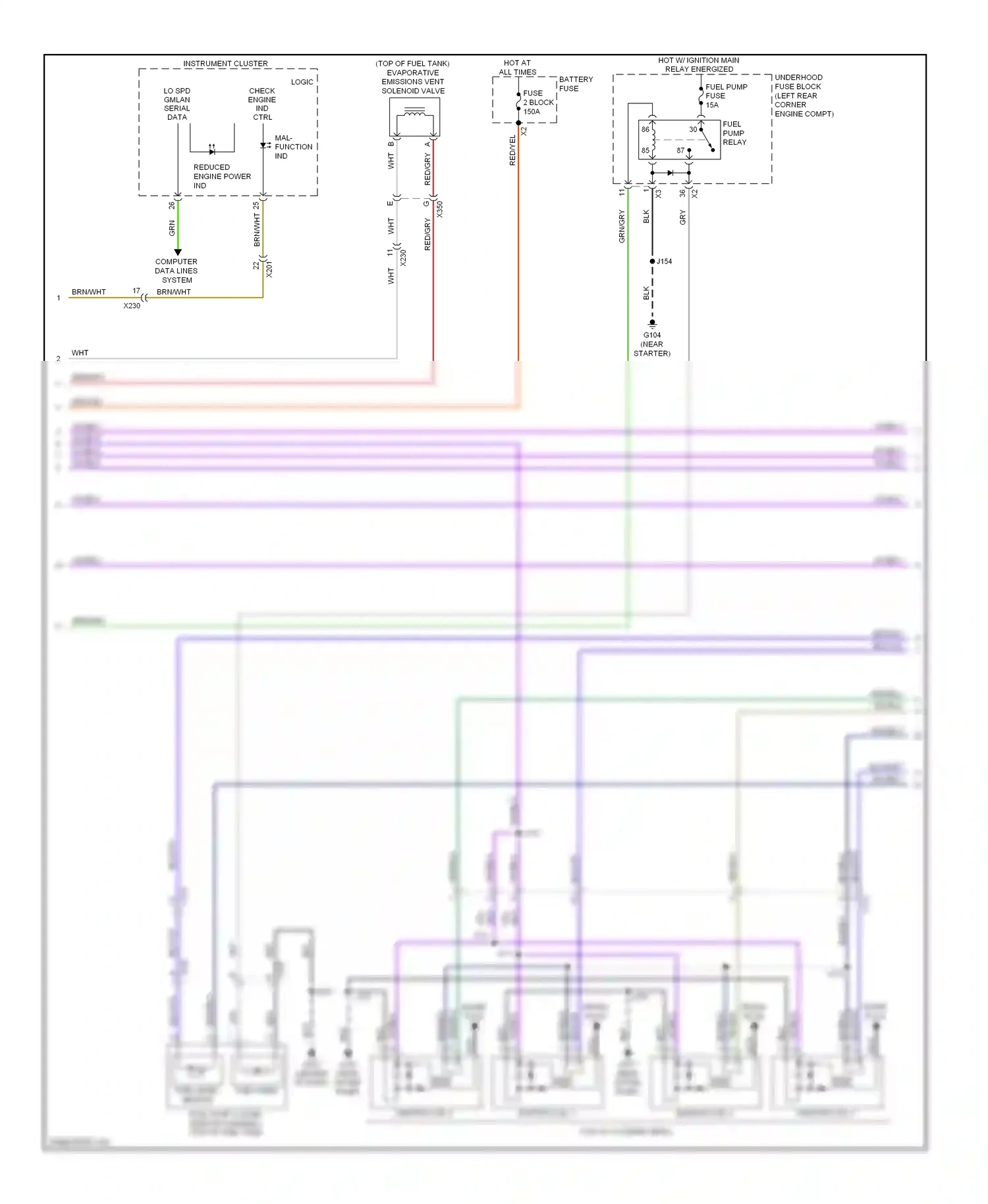 Wiring diagram vio/blu for Chevrolet Spark M300 (2009-2016) (17 of 19)
