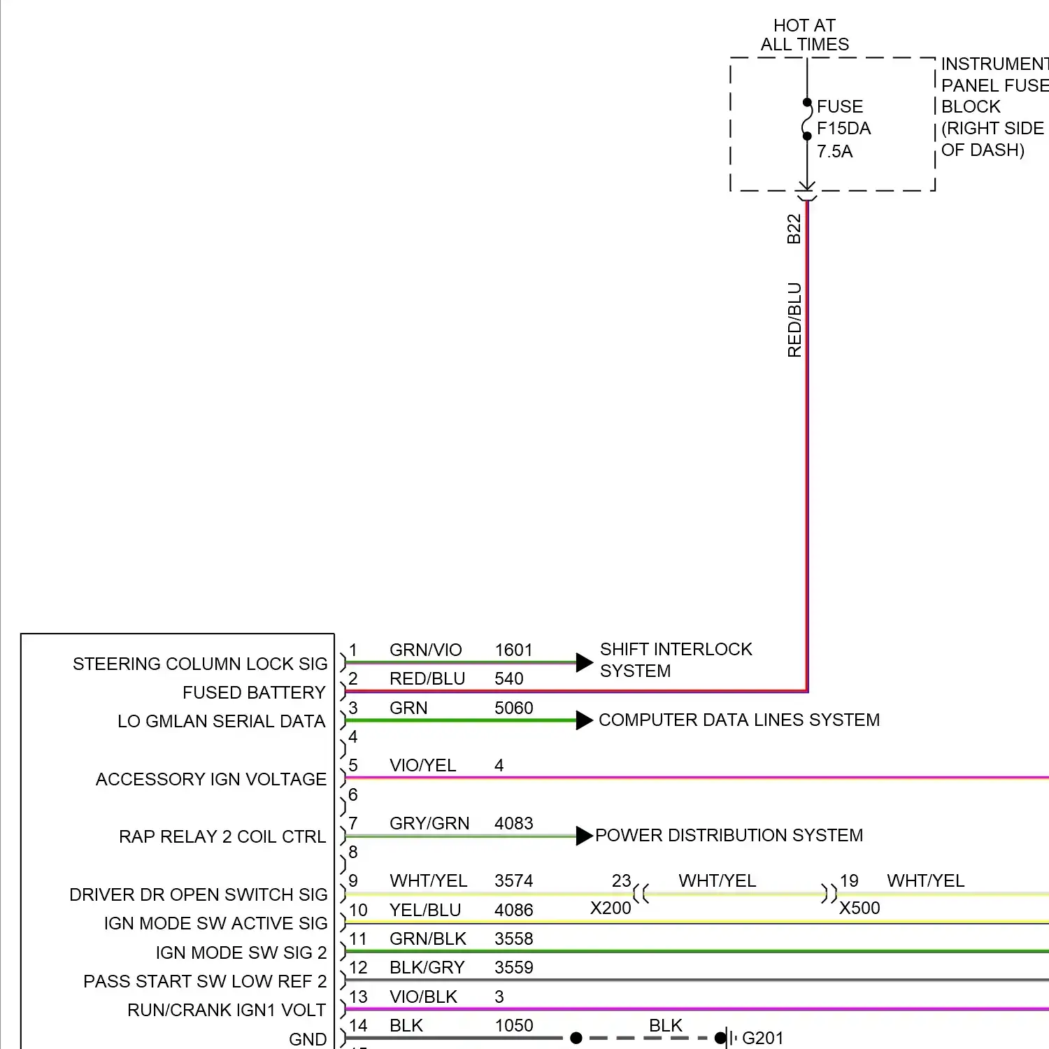 demo - Forced entry circuit, w/ passive keyless entry (1 of 4) Forced entry circuit, w/ passive keyless entry (1 of 4)
