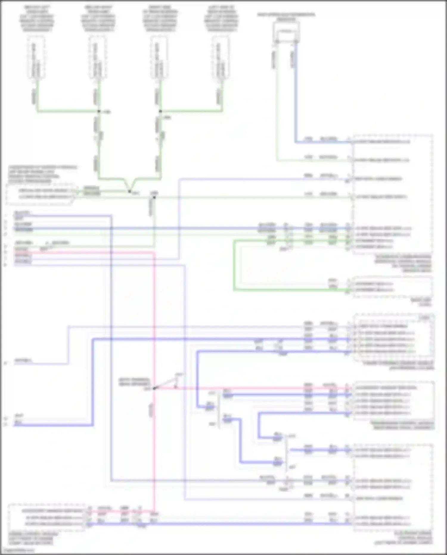 Wiring diagram blu/yel for Chevrolet Spark M400 facelift (2018-2024) (11 of 13)