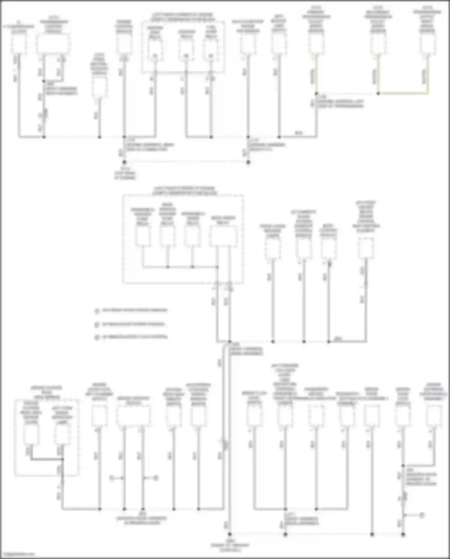 Wiring diagram driver window switch for Chevrolet Spark M400 facelift (2018-2024) (1 of 4)