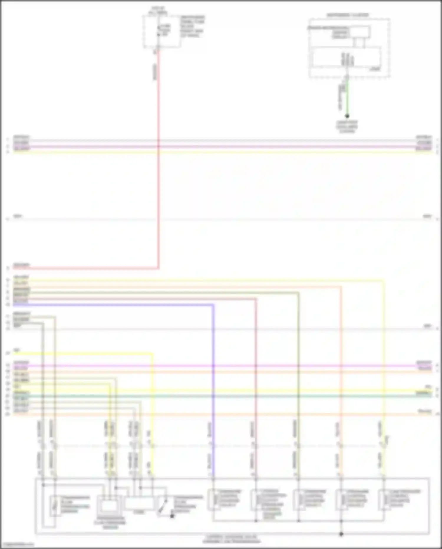 Wiring diagram grn/blu for Chevrolet Spark M400 facelift (2018-2024) (2 of 7)