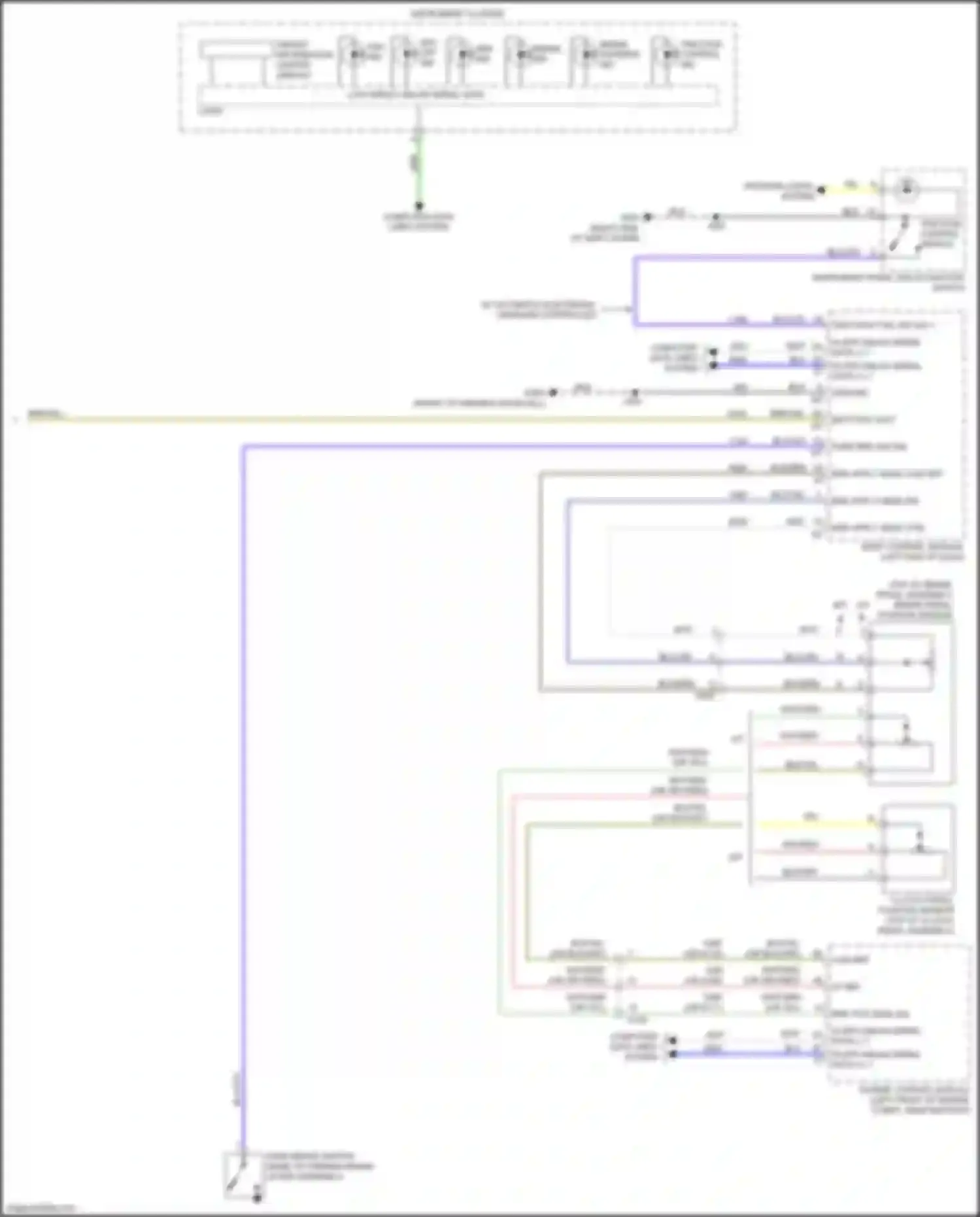 Wiring diagram gry/red for Chevrolet Spark M400 facelift (2018-2024) (1 of 8)