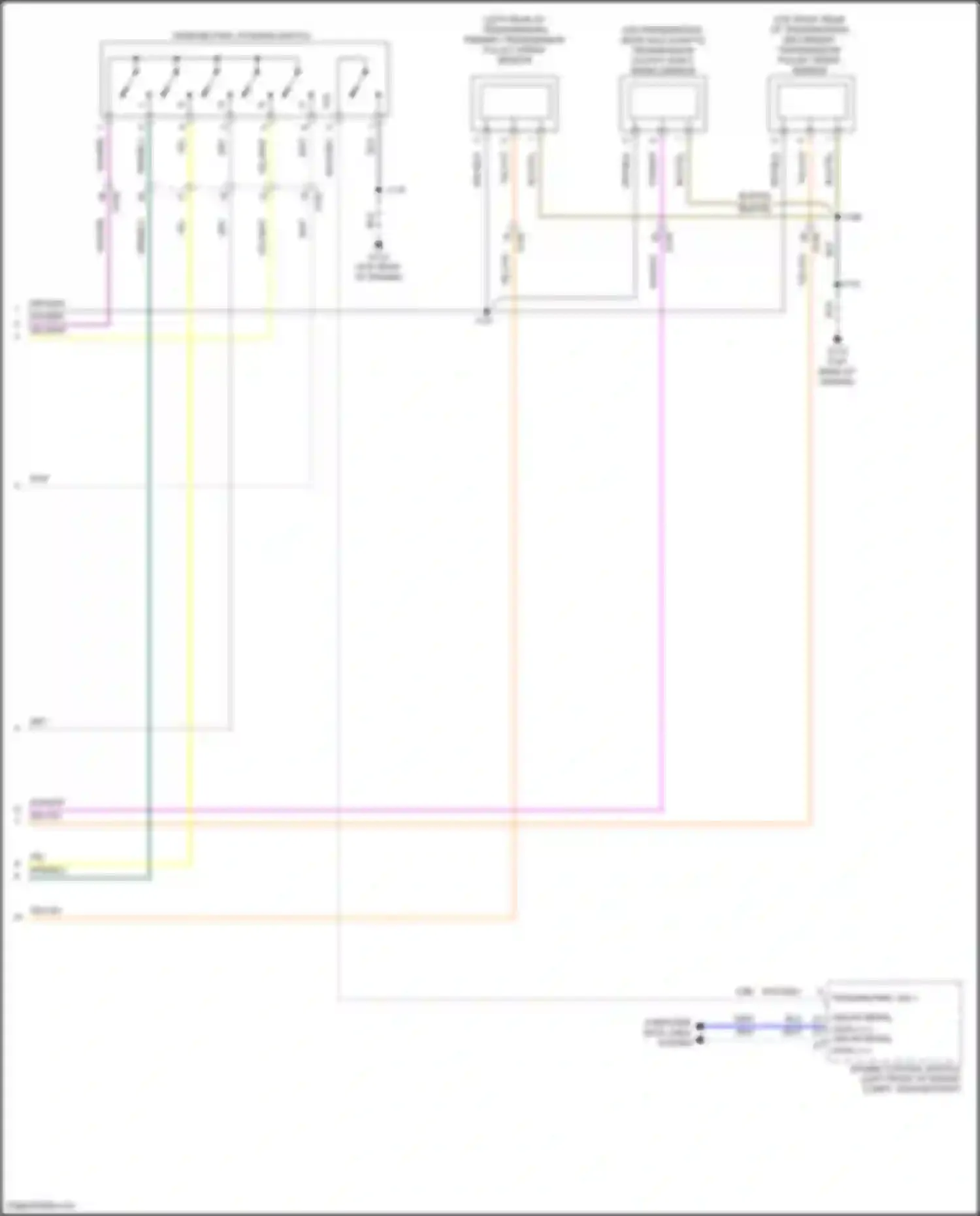 Wiring diagram secondary transmission pulley speed sensor for Chevrolet Spark M400 facelift (2018-2024) (3 of 3)