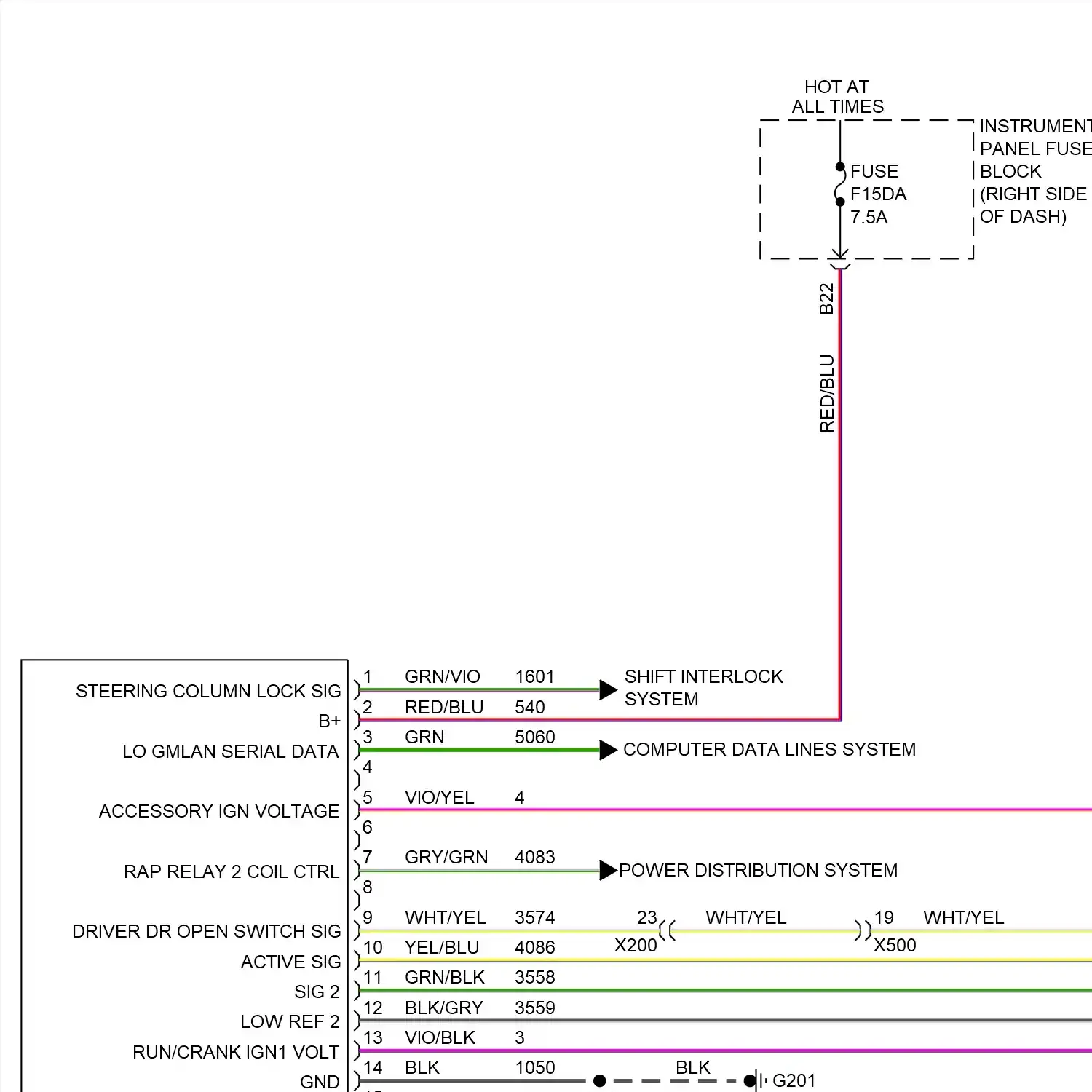 demo - Forced entry circuit, w/ passive keyless entry (1 of 4) Forced entry circuit, w/ passive keyless entry (1 of 4)