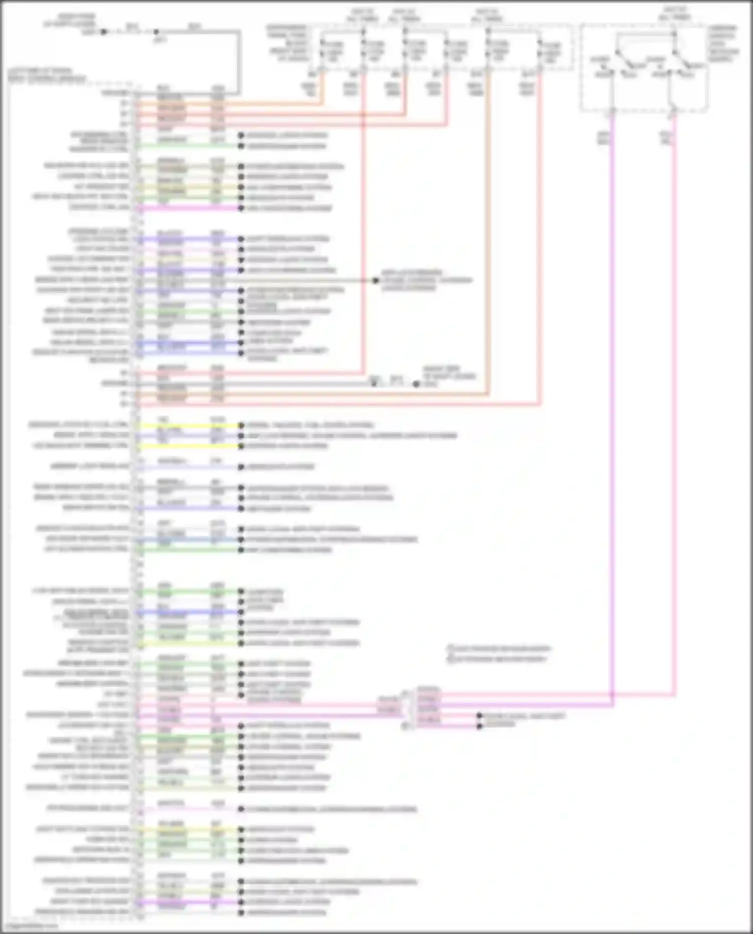 Wiring diagram a/c request sig for Chevrolet Spark M400 (2015-2024) (1 of 1)