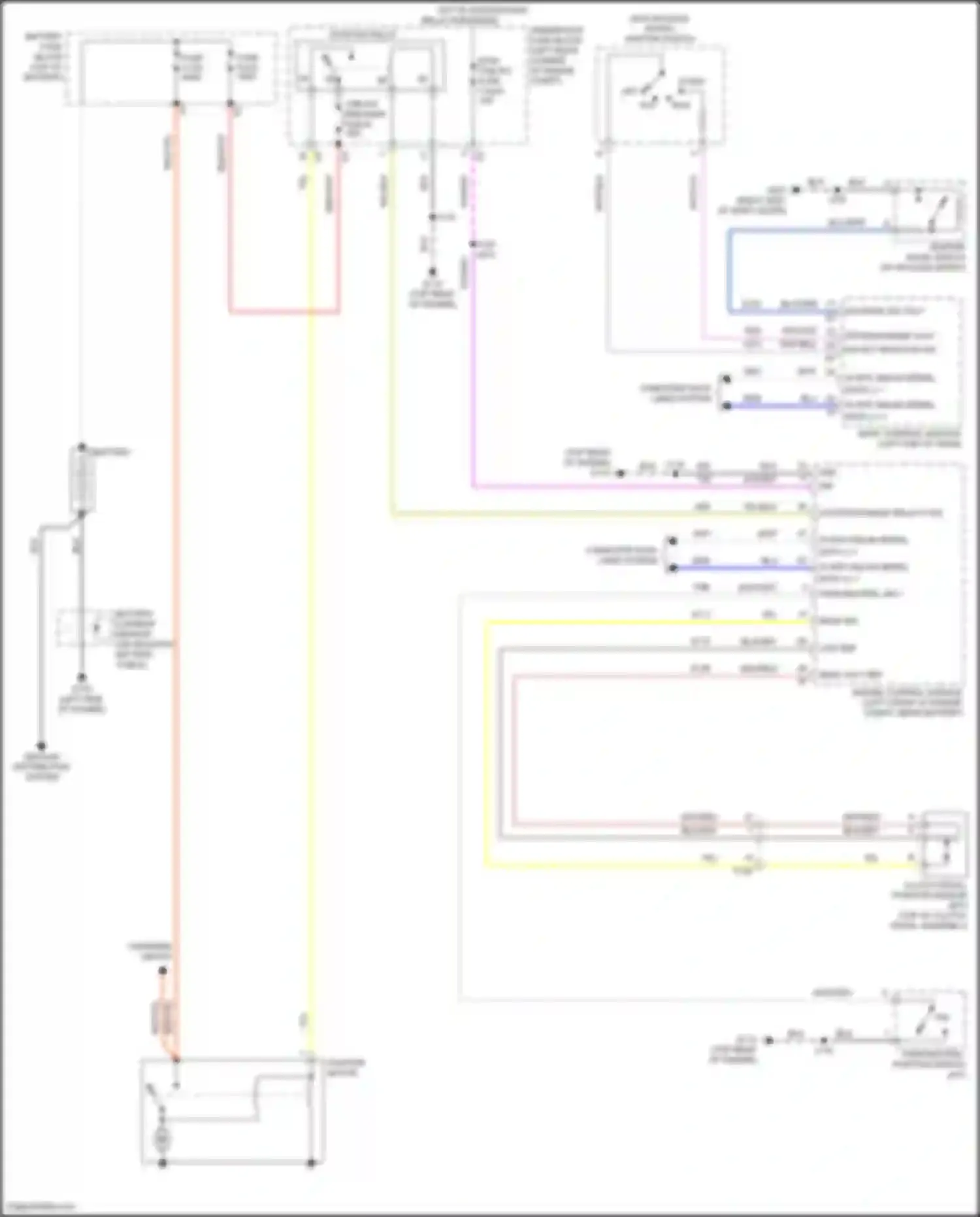 Wiring diagram blk/gry for Chevrolet Spark M400 (2015-2024) (9 of 19)