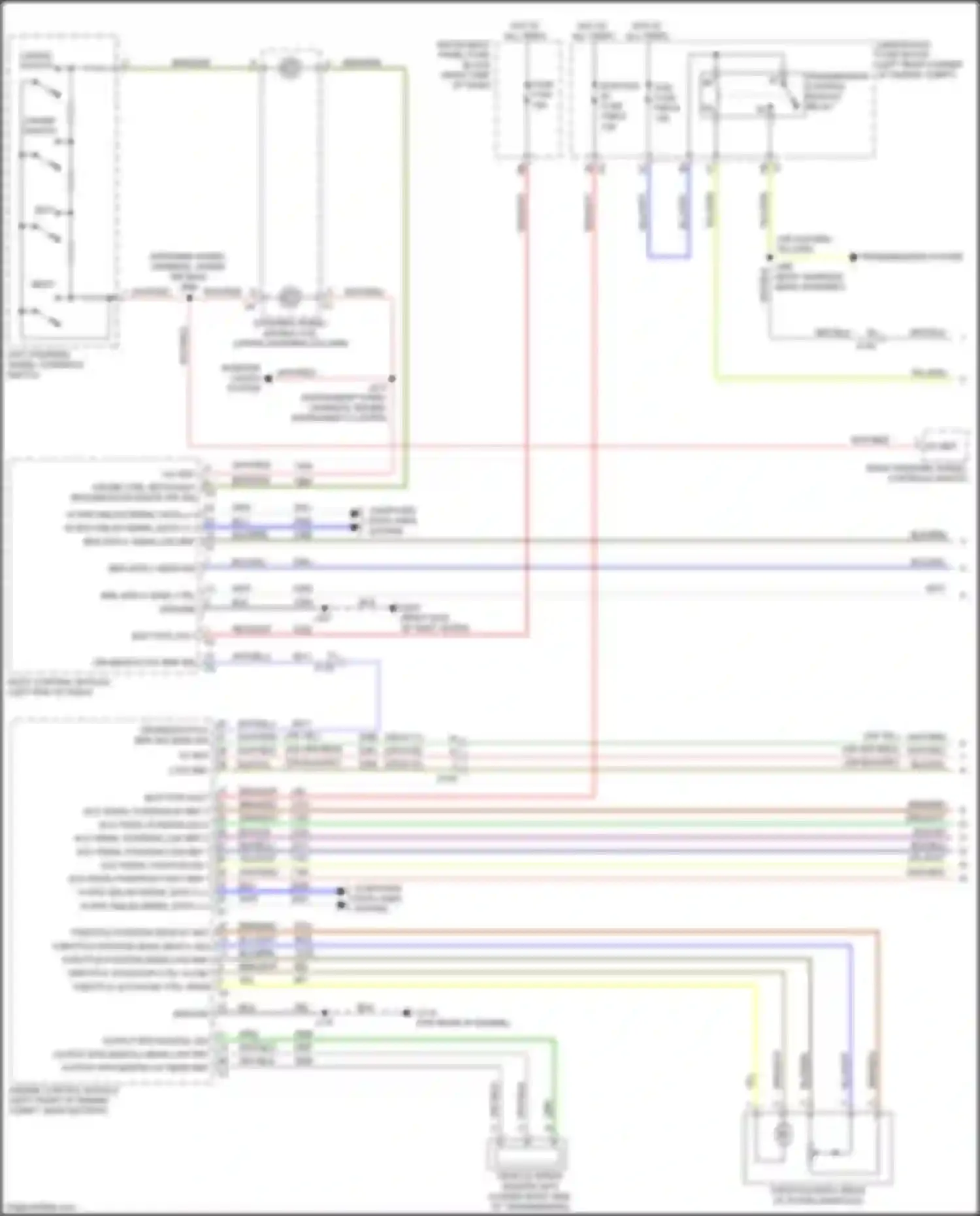 Wiring diagram blu for Chevrolet Spark M400 (2015-2024) (15 of 52)