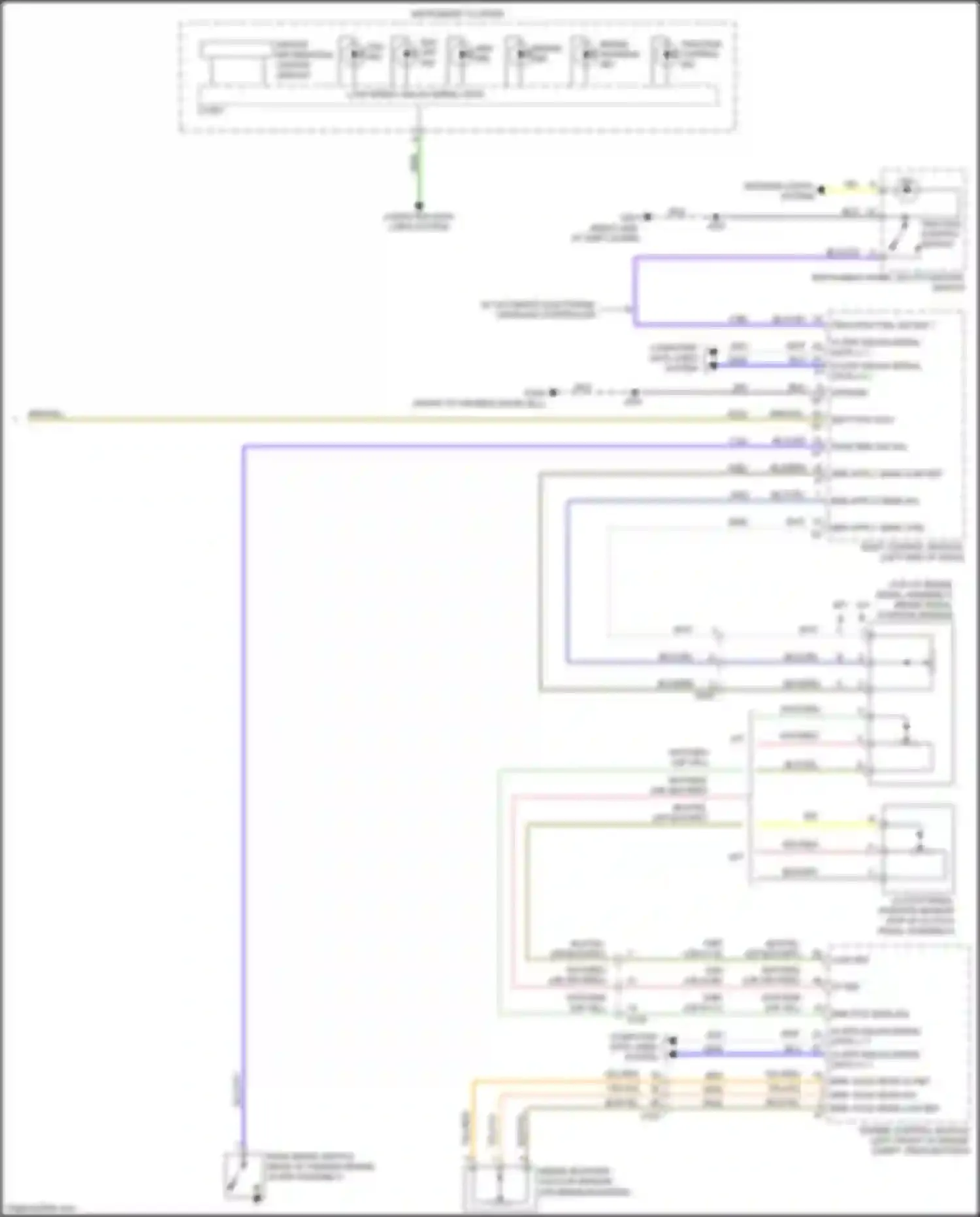 Wiring diagram blu for Chevrolet Spark M400 (2015-2024) (12 of 52)