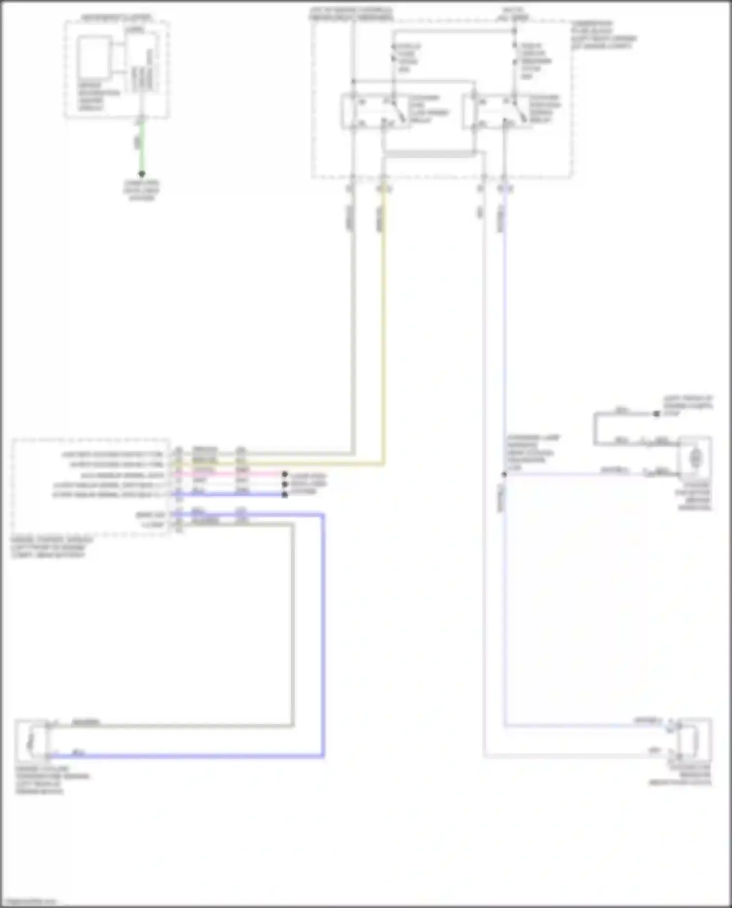 Wiring diagram blu for Chevrolet Spark M400 (2015-2024) (14 of 52)