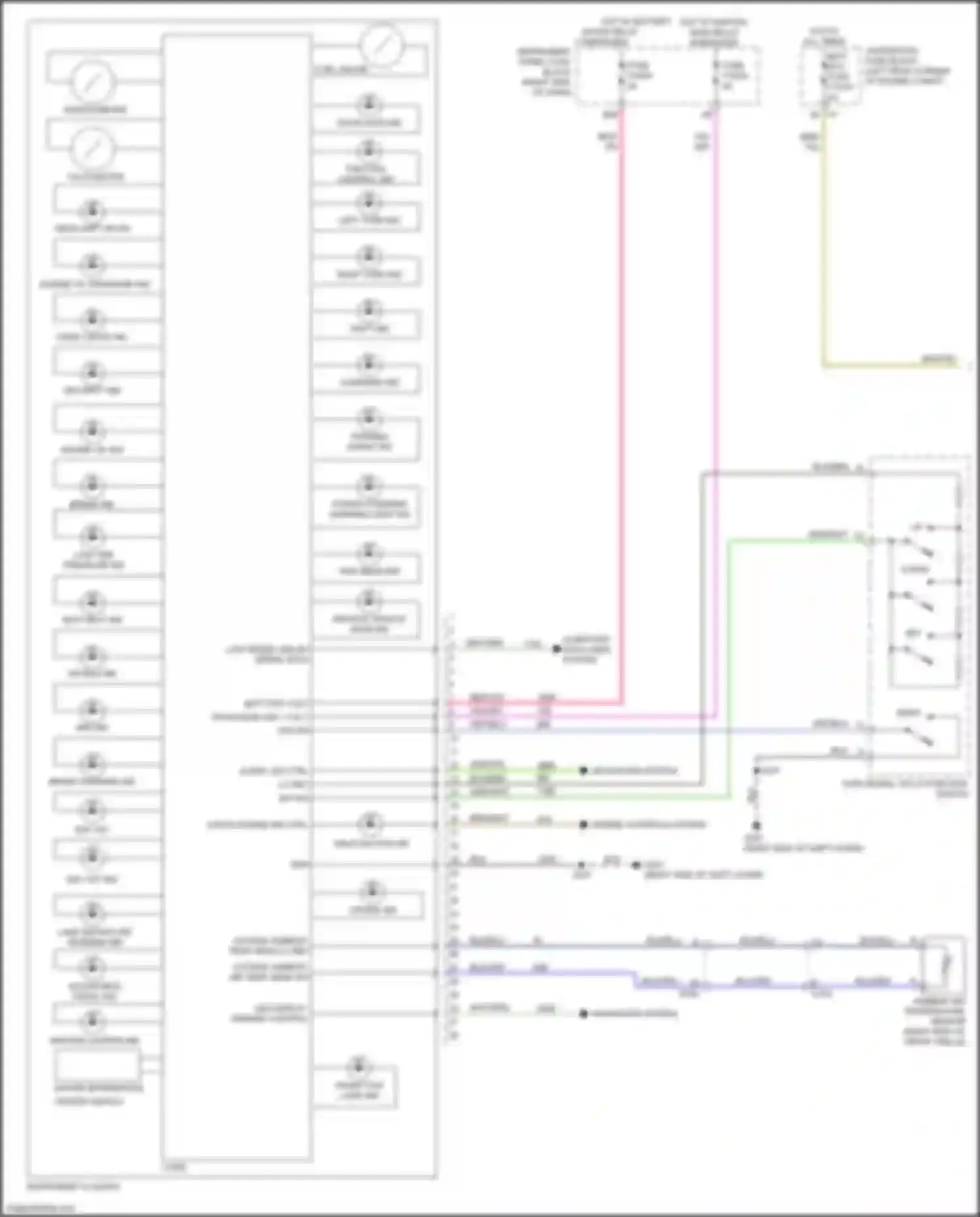 Wiring diagram brn for Chevrolet Spark M400 (2015-2024) (7 of 21)