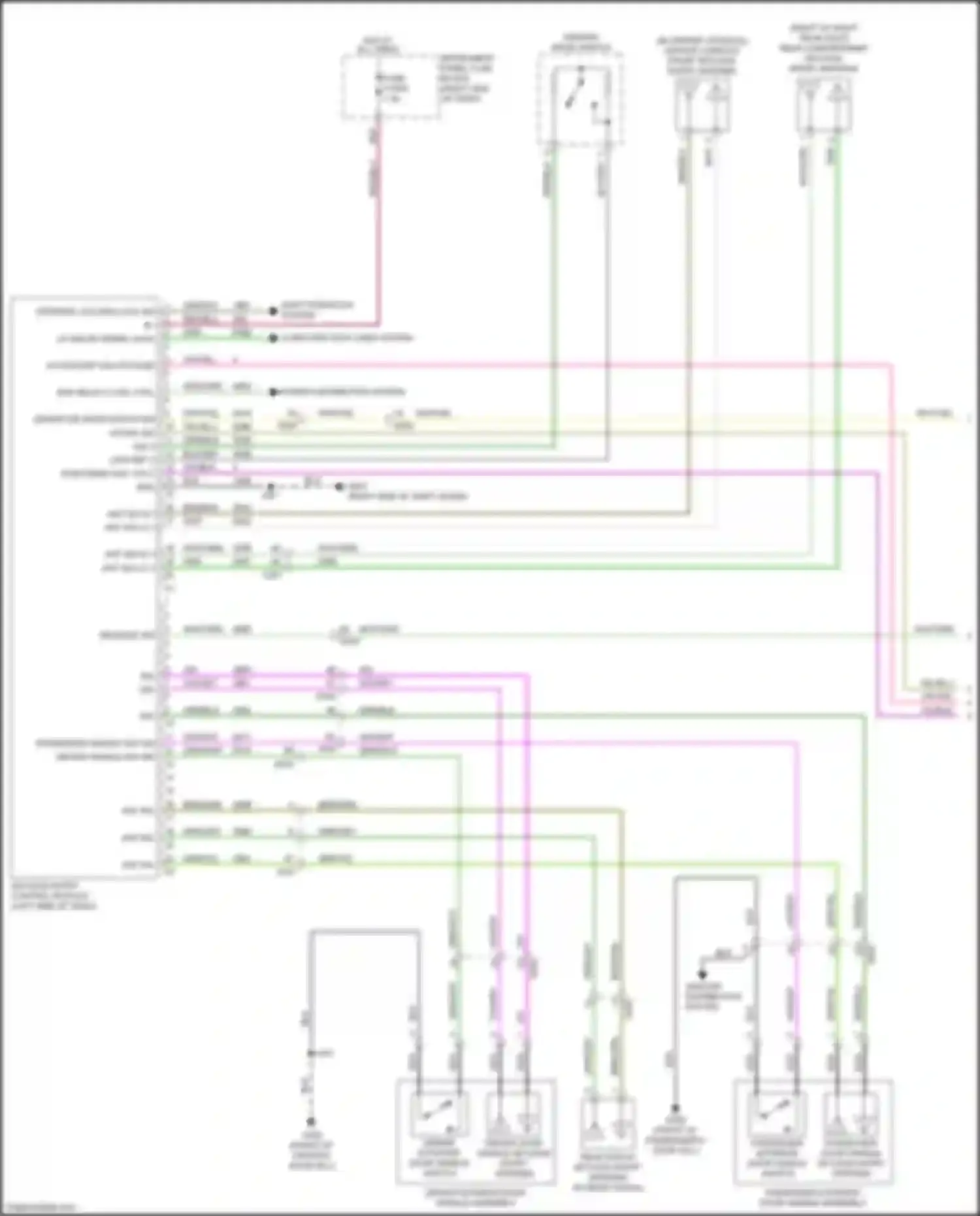 Wiring diagram computer data lines system for Chevrolet Spark M400 (2015-2024) (17 of 55)