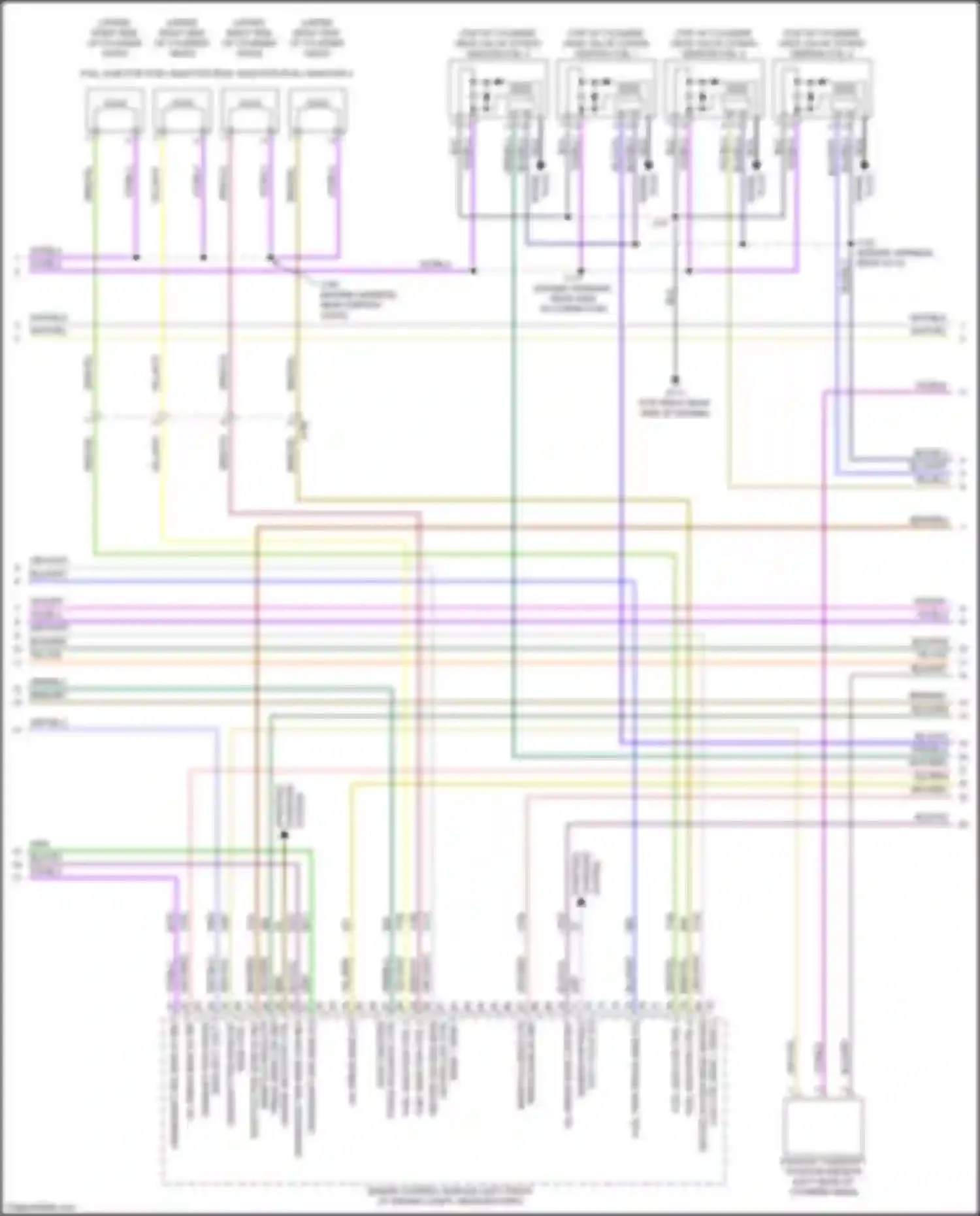 Wiring diagram fuel injector 1 for Chevrolet Spark M400 (2015-2024) (1 of 1)
