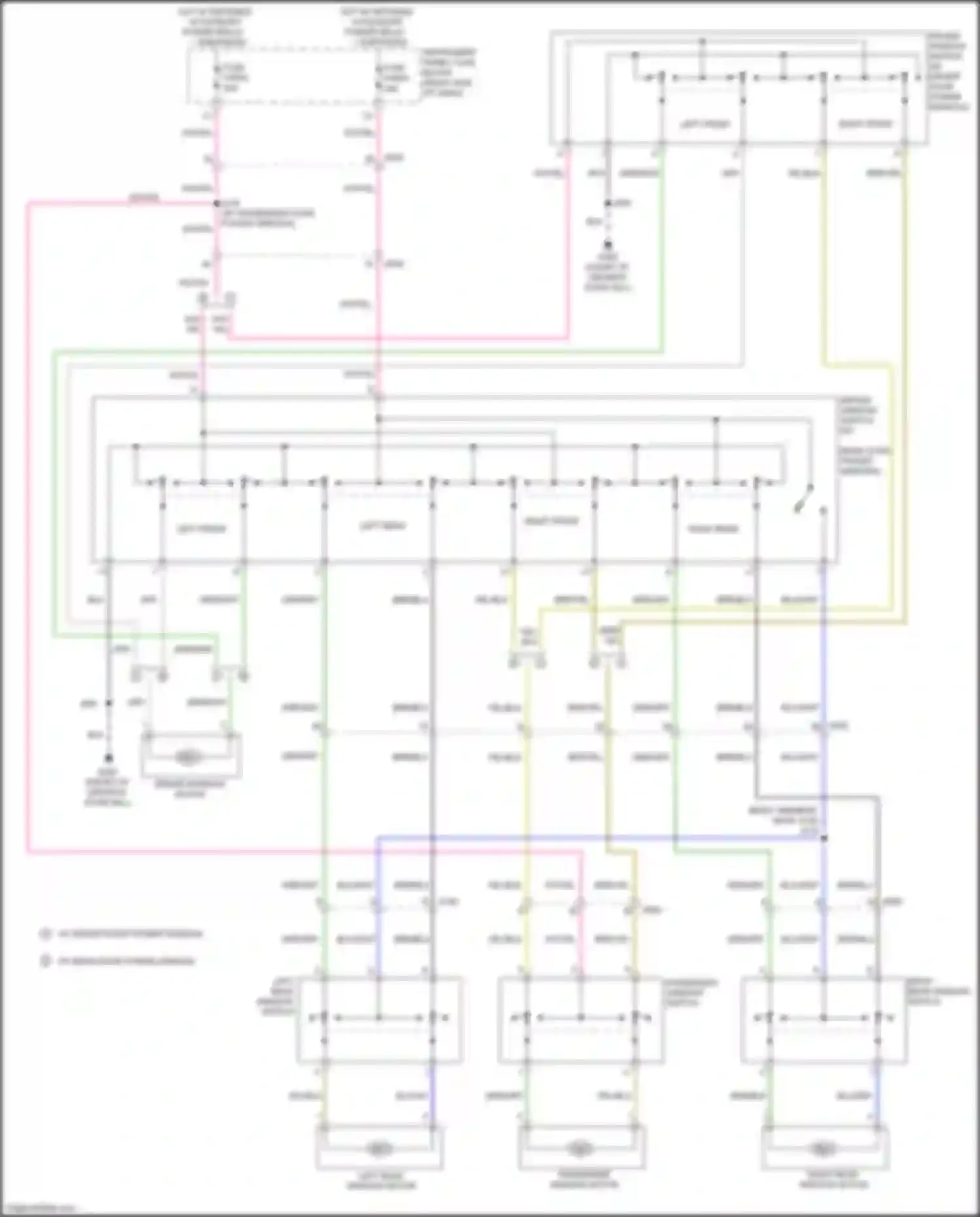 Wiring diagram hot w/ retained accessory power relay 1 energized for Chevrolet Spark M400 (2015-2024) (3 of 3)