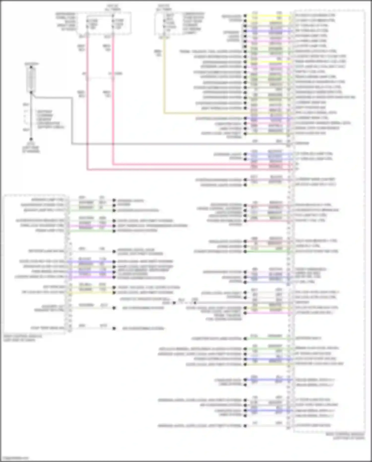 Wiring diagram park lock solenoid ctrl for Chevrolet Spark M400 (2015-2024) (1 of 1)