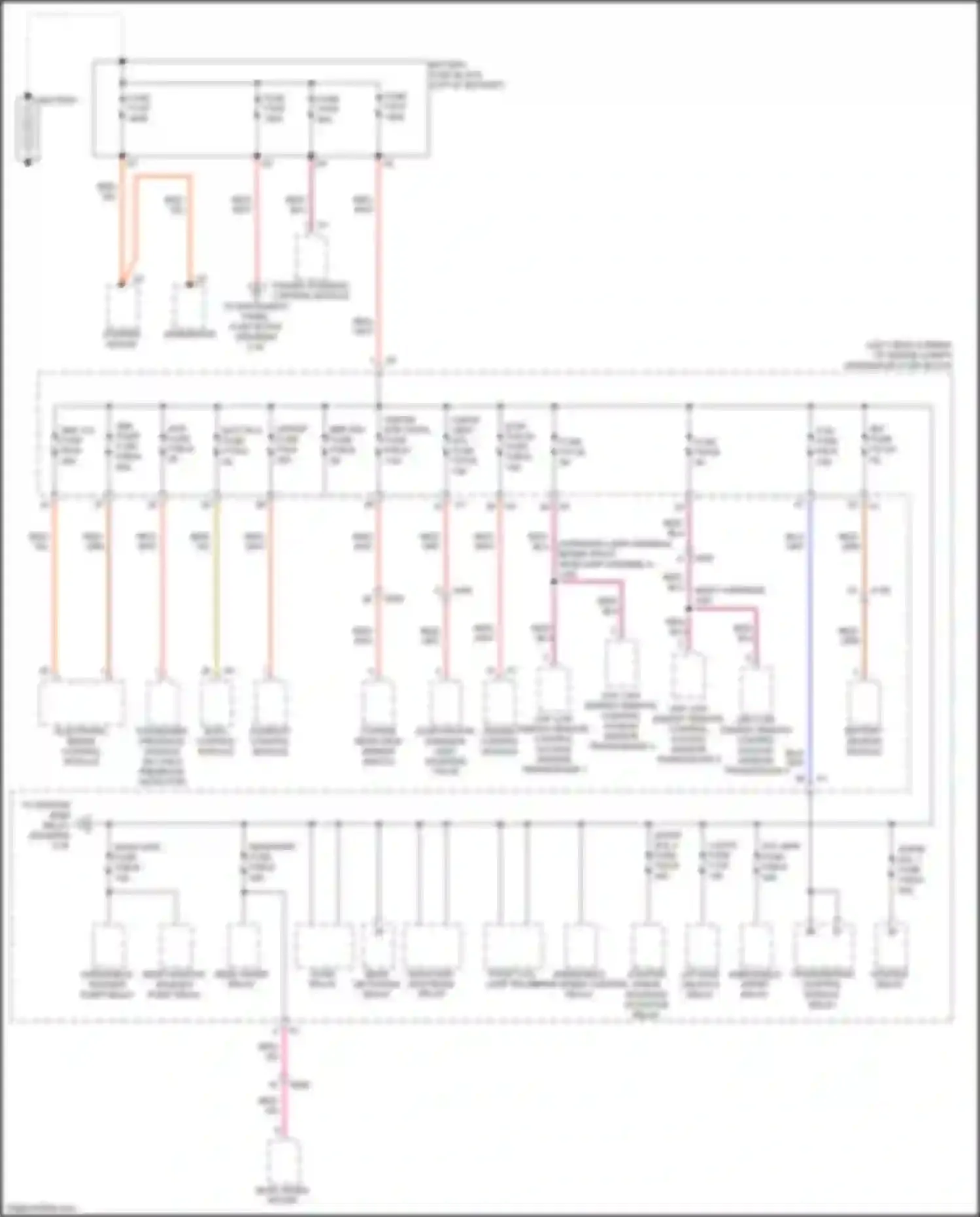 Wiring diagram power steering control module for Chevrolet Spark M400 (2015-2024) (2 of 2)