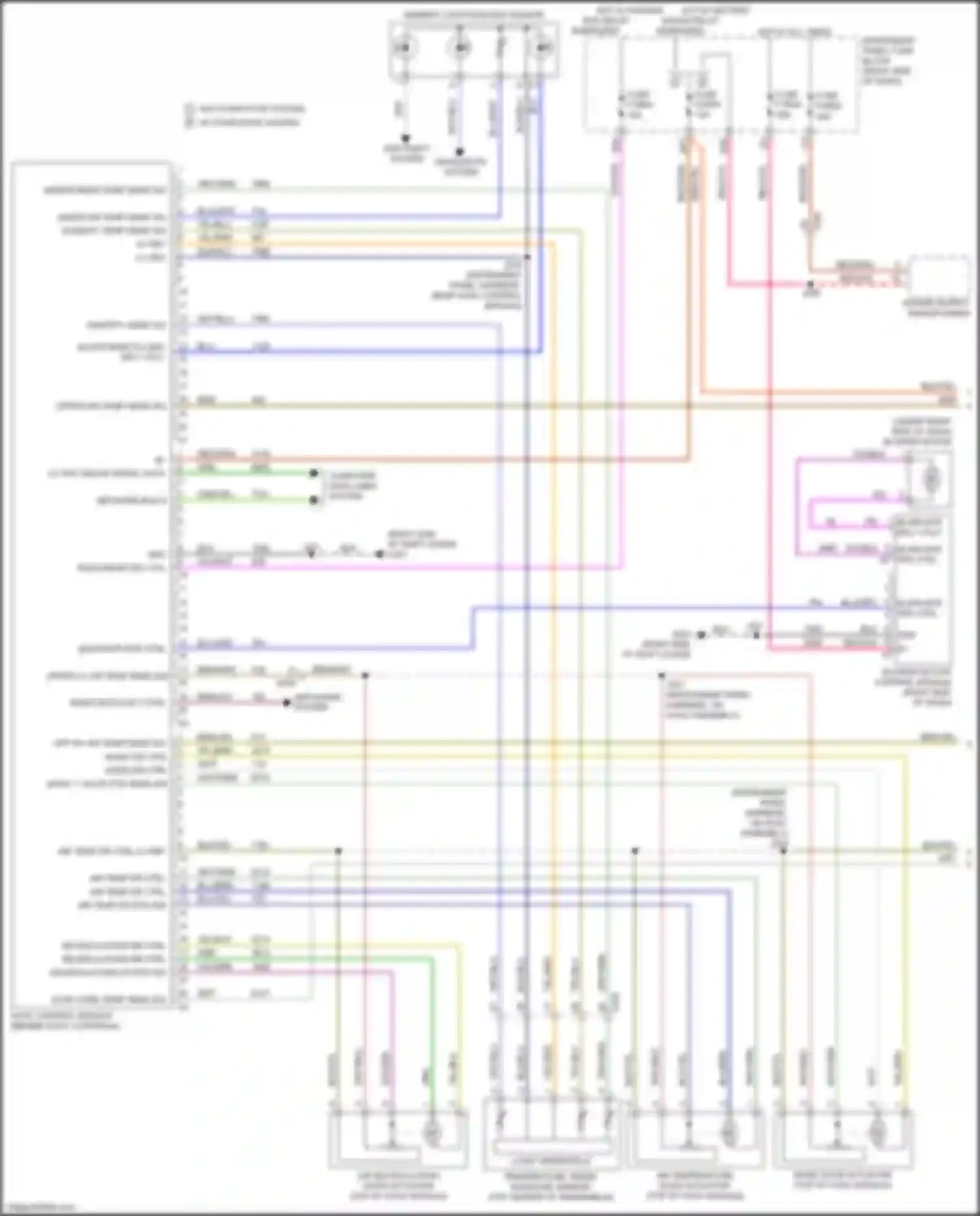 Wiring diagram red/vio for Chevrolet Spark M400 (2015-2024) (11 of 14)