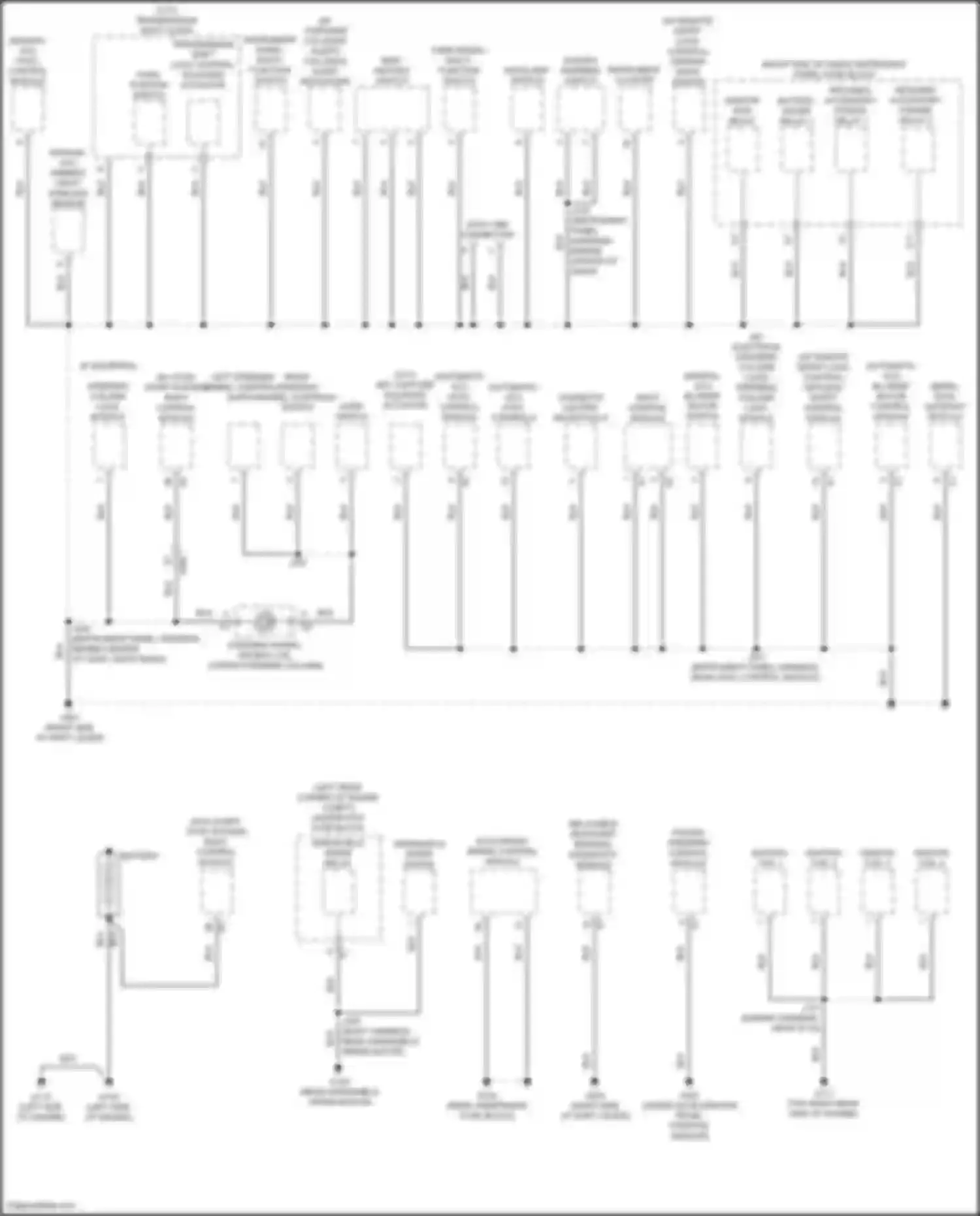 Wiring diagram serial data gateway module for Chevrolet Spark M400 (2015-2024) (2 of 3)