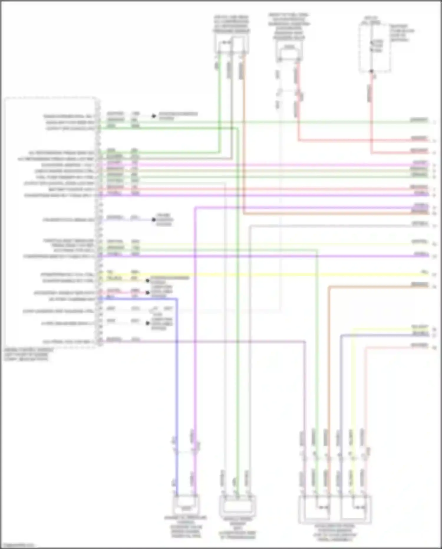 Wiring diagram vehicle speed sensor for Chevrolet Spark M400 (2015-2024) (1 of 1)