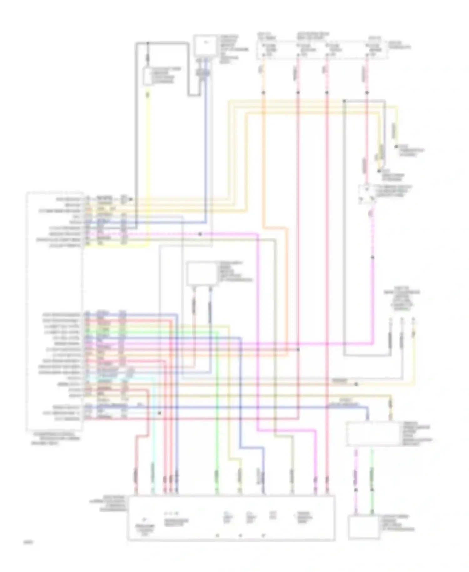 Wiring diagram trans oss hi 5 volt sensor ref 12 volt ignition in for Chevrolet Sportvan G30  (1985-1994) (1 of 3)