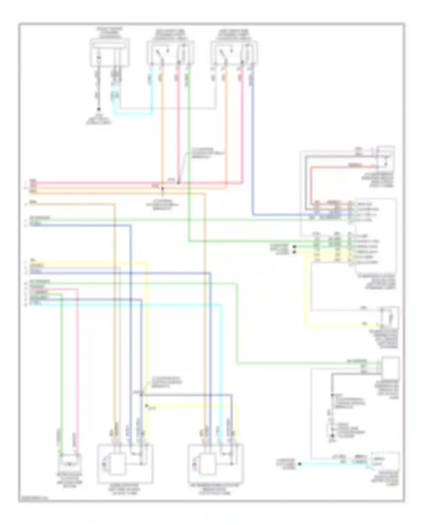 SSR Chevrolet I (2003-2006): Manual a/c circuit (2 of 2)