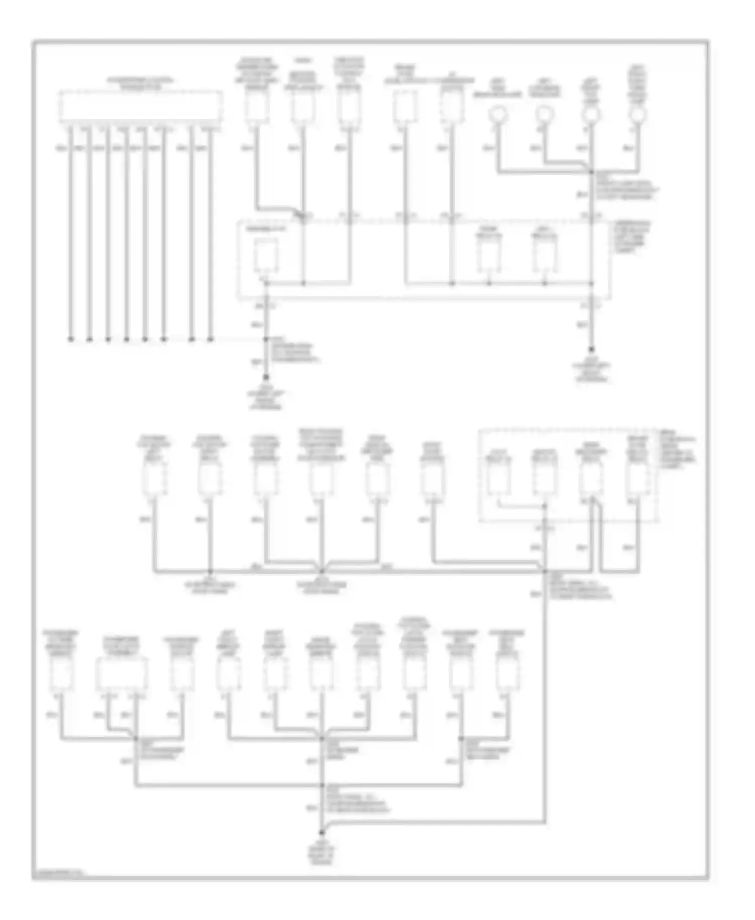 SSR Chevrolet I (2003-2006): Ground distribution circuit (2 of 3)