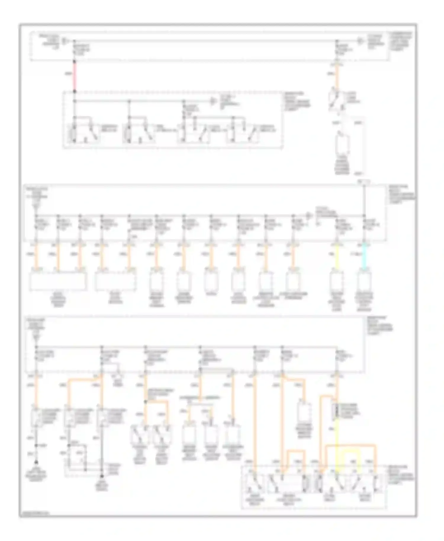 SSR Chevrolet I (2003-2006): Power distribution circuit (2 of 4)