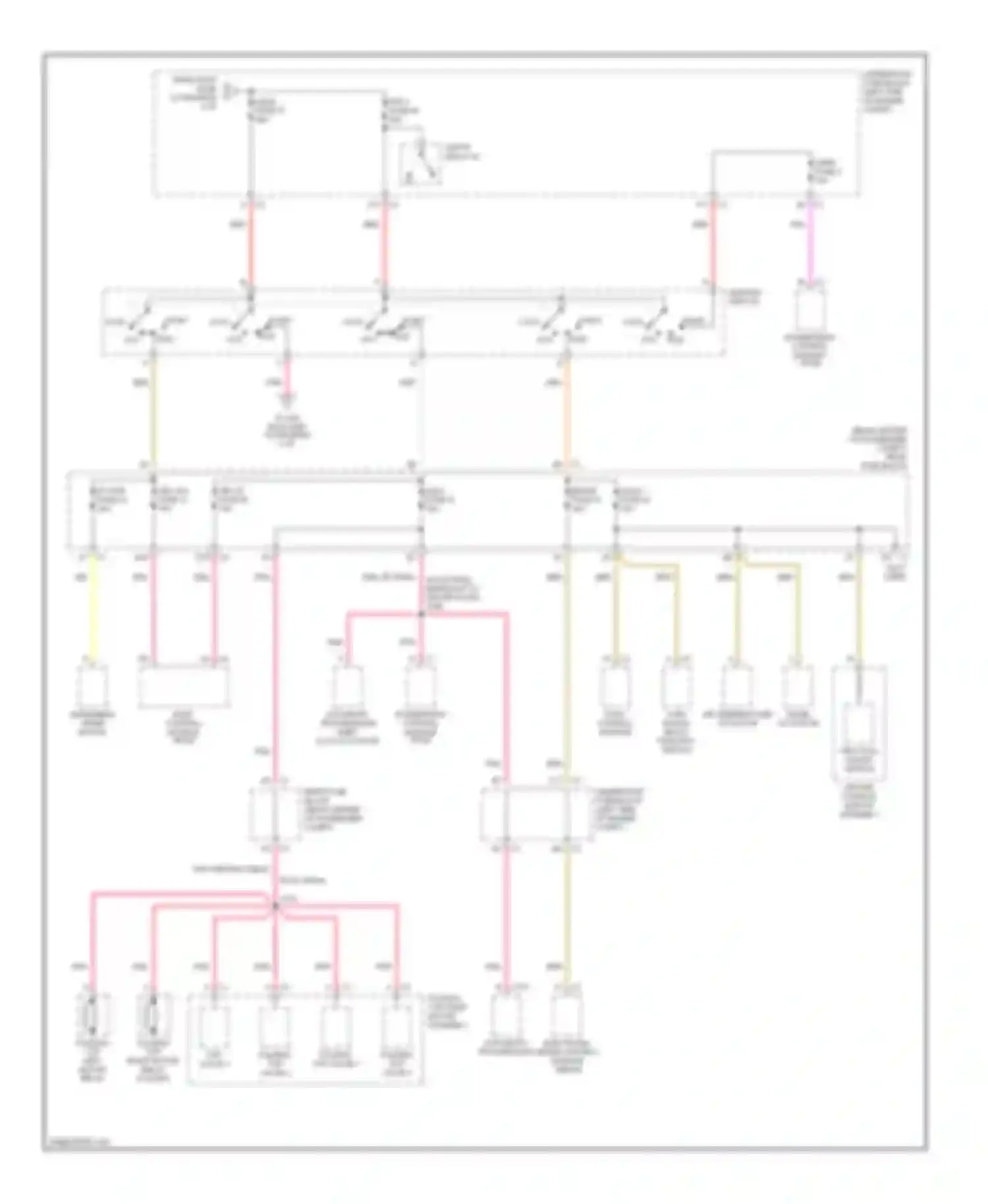 SSR Chevrolet I (2003-2006): Power distribution circuit (3 of 4)