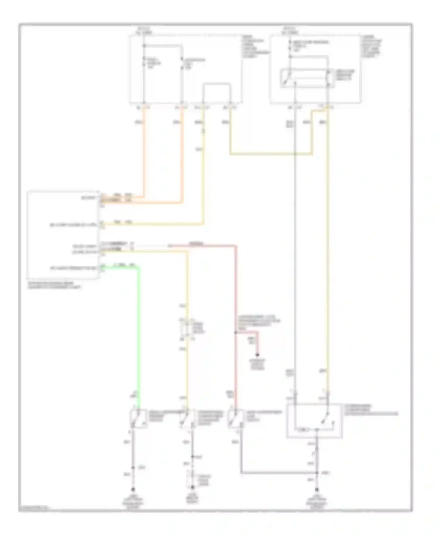 SSR Chevrolet I (2003-2006): Trunk, tailgate, fuel door circuit