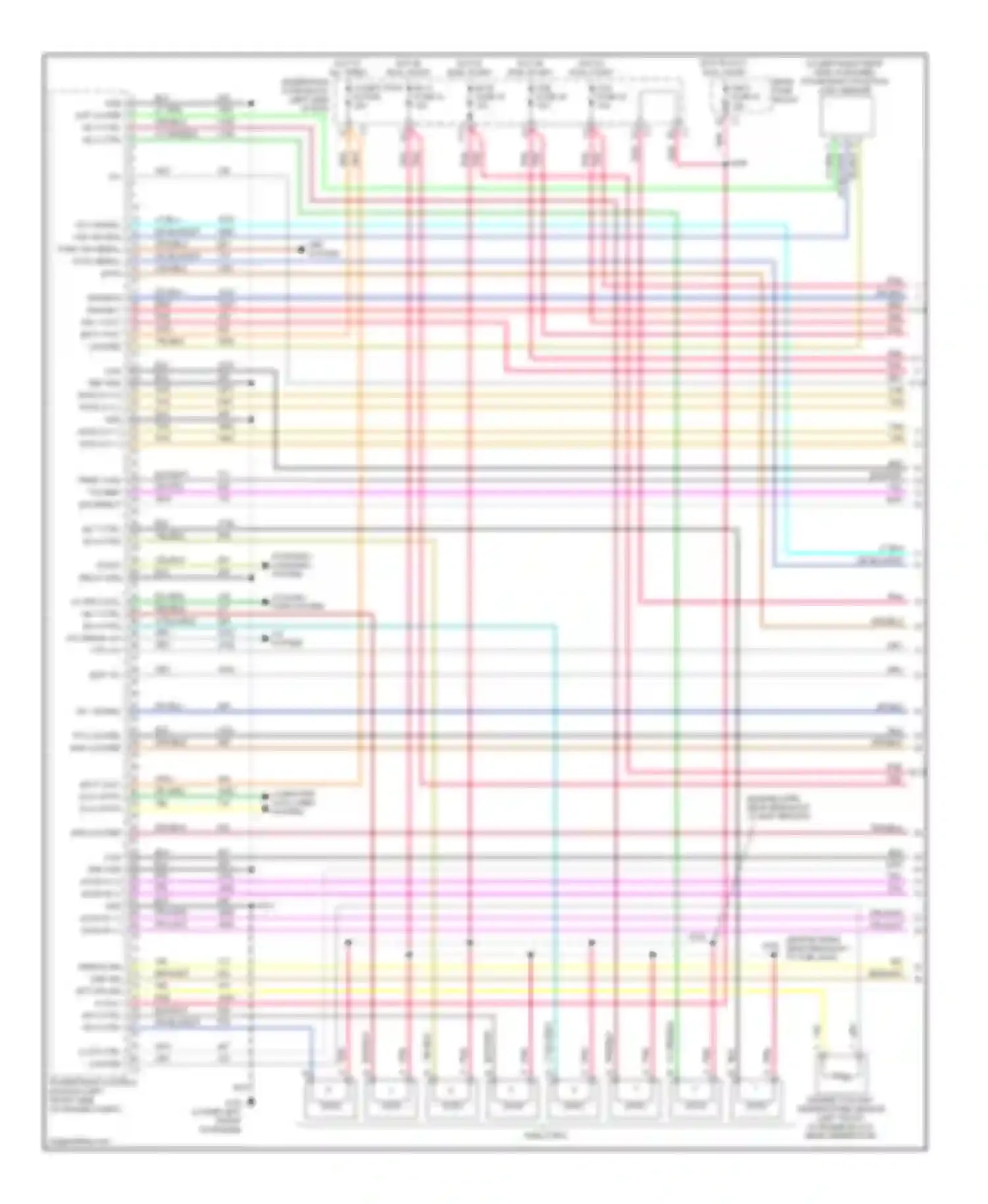 Wiring diagram abs system for Chevrolet SSR I (2003-2006) (1 of 1)