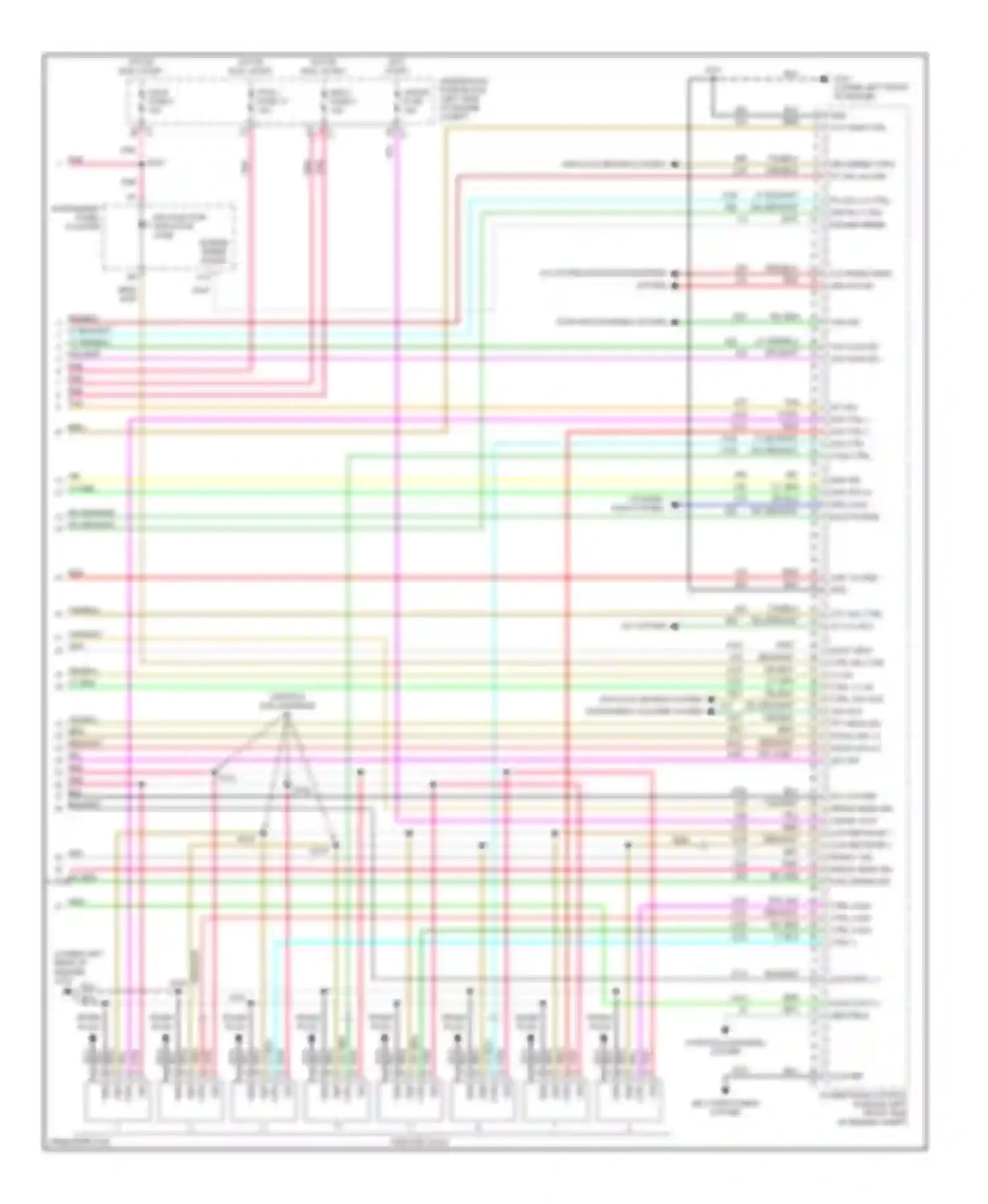 Wiring diagram a/c system for Chevrolet SSR I (2003-2006) (2 of 2)