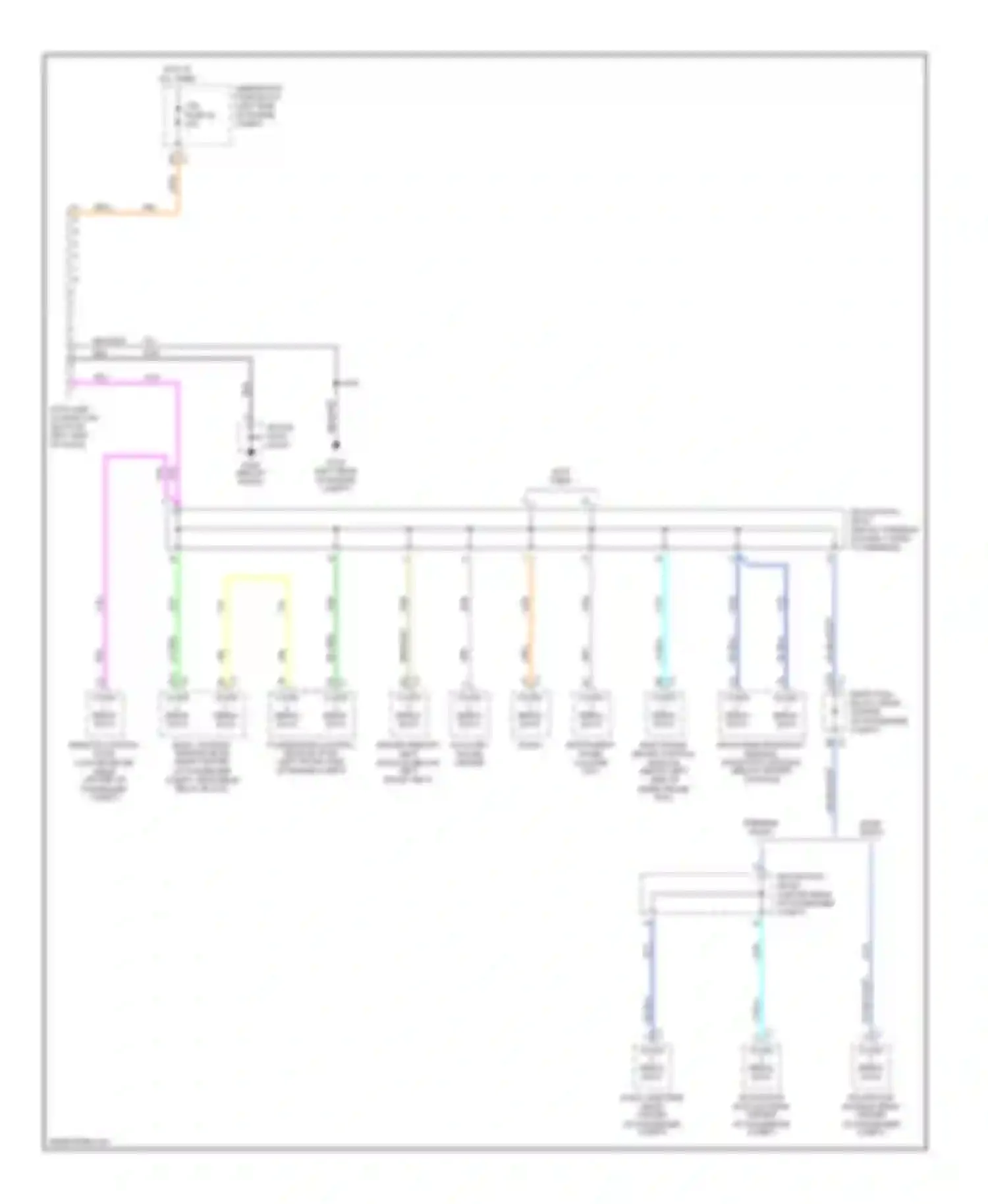 Wiring diagram class 2 serial data for Chevrolet SSR I (2003-2006) (1 of 4)
