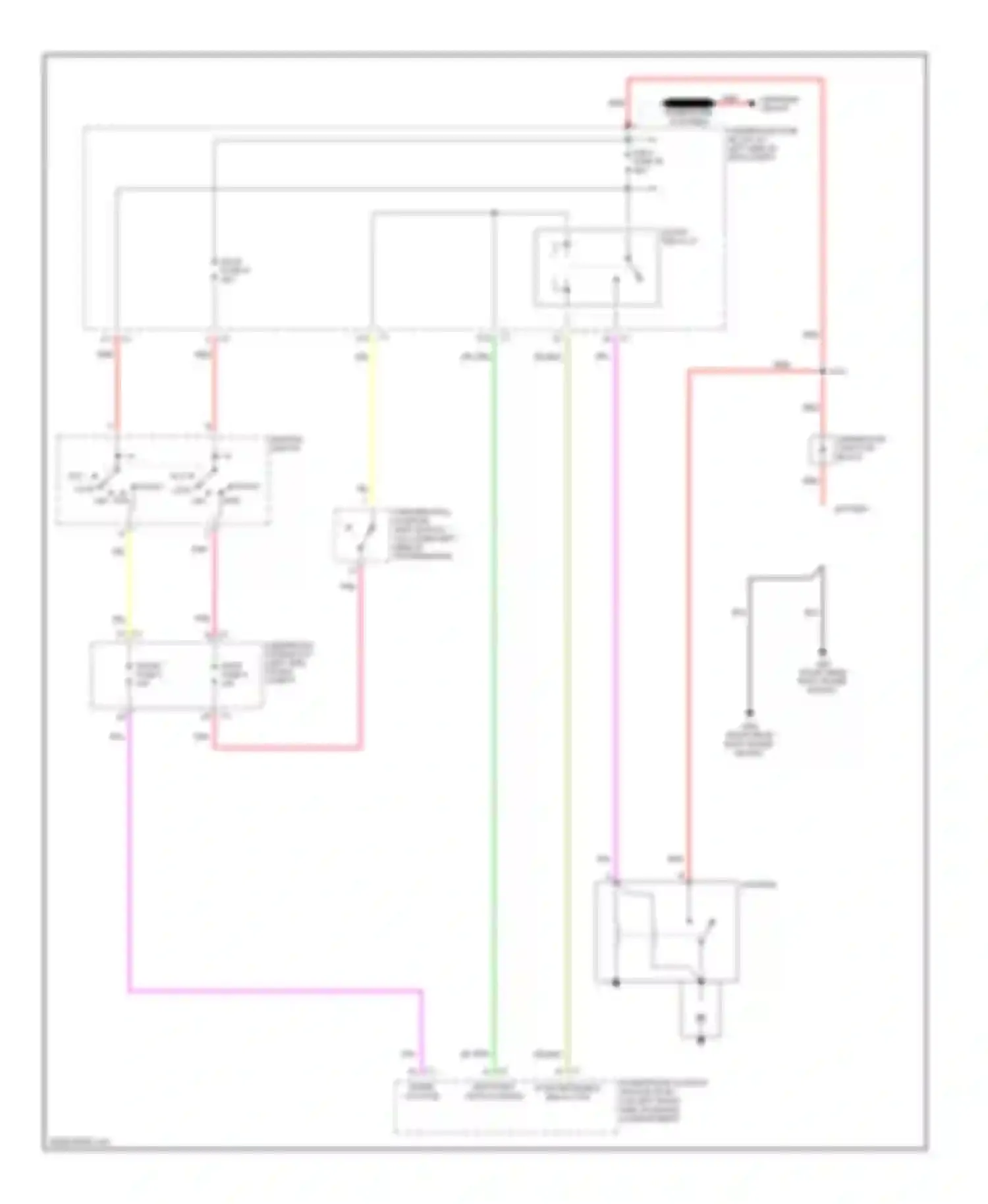 Wiring diagram crank fuse 5 for Chevrolet SSR I (2003-2006) (1 of 1)